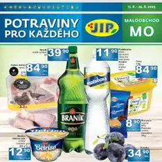Jip leták - náhled letáku platný od 13.08.2025