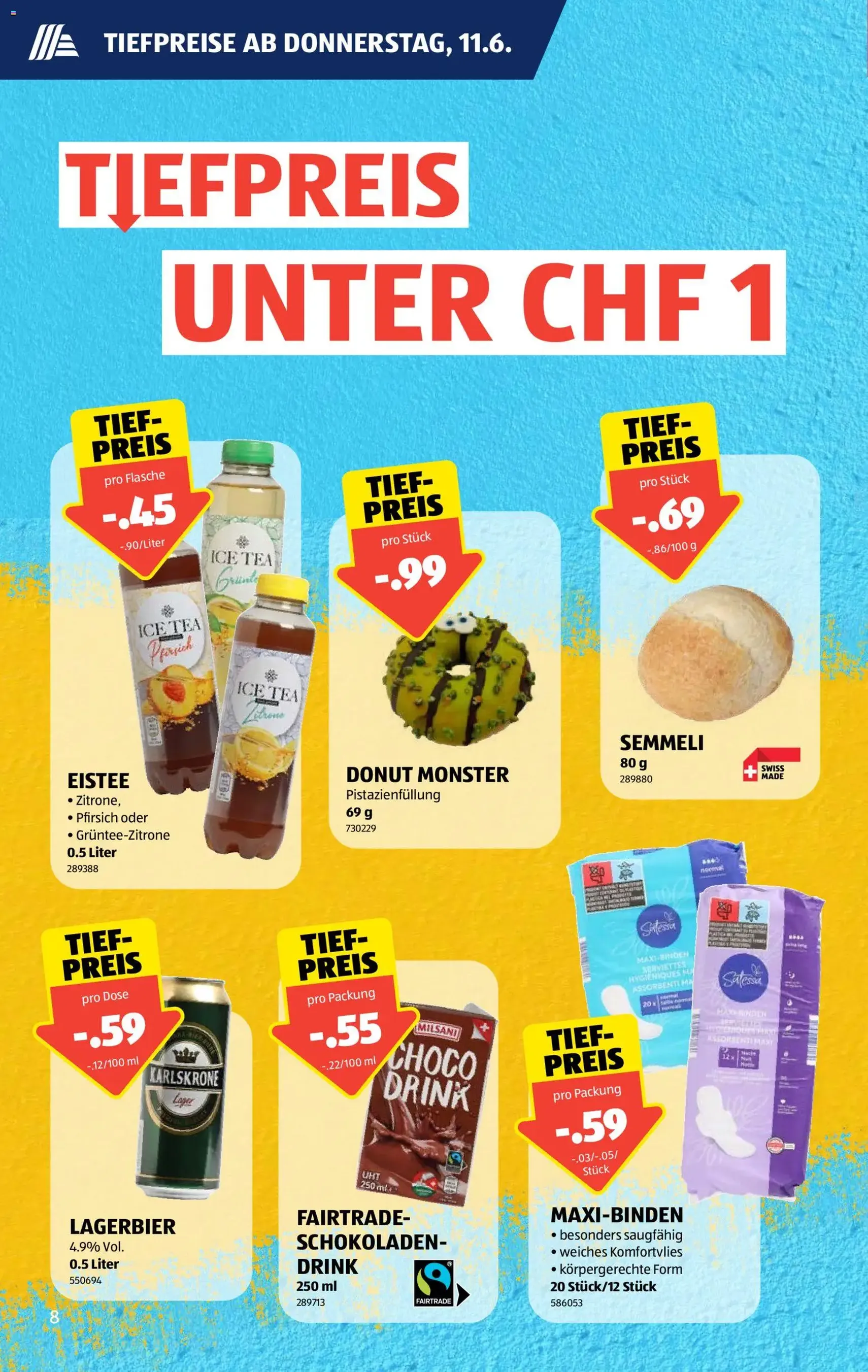 Aldi aktionen - Gültiger Prospekt ab 11.06.2026, Seite 10 von insgesamt 52