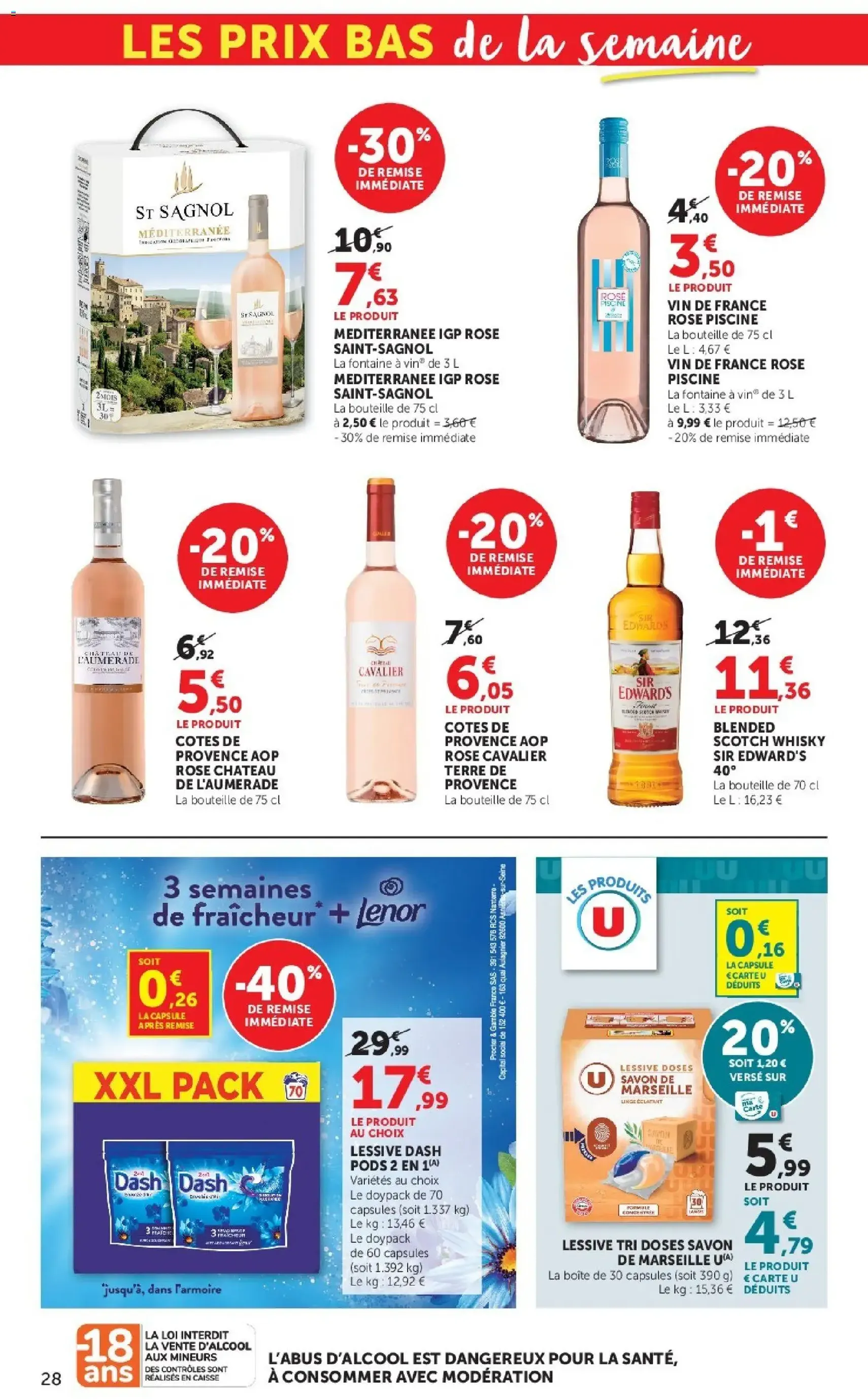 Super U catalogue - brochure valable à partir du 23/06/2026, page 28 sur 44