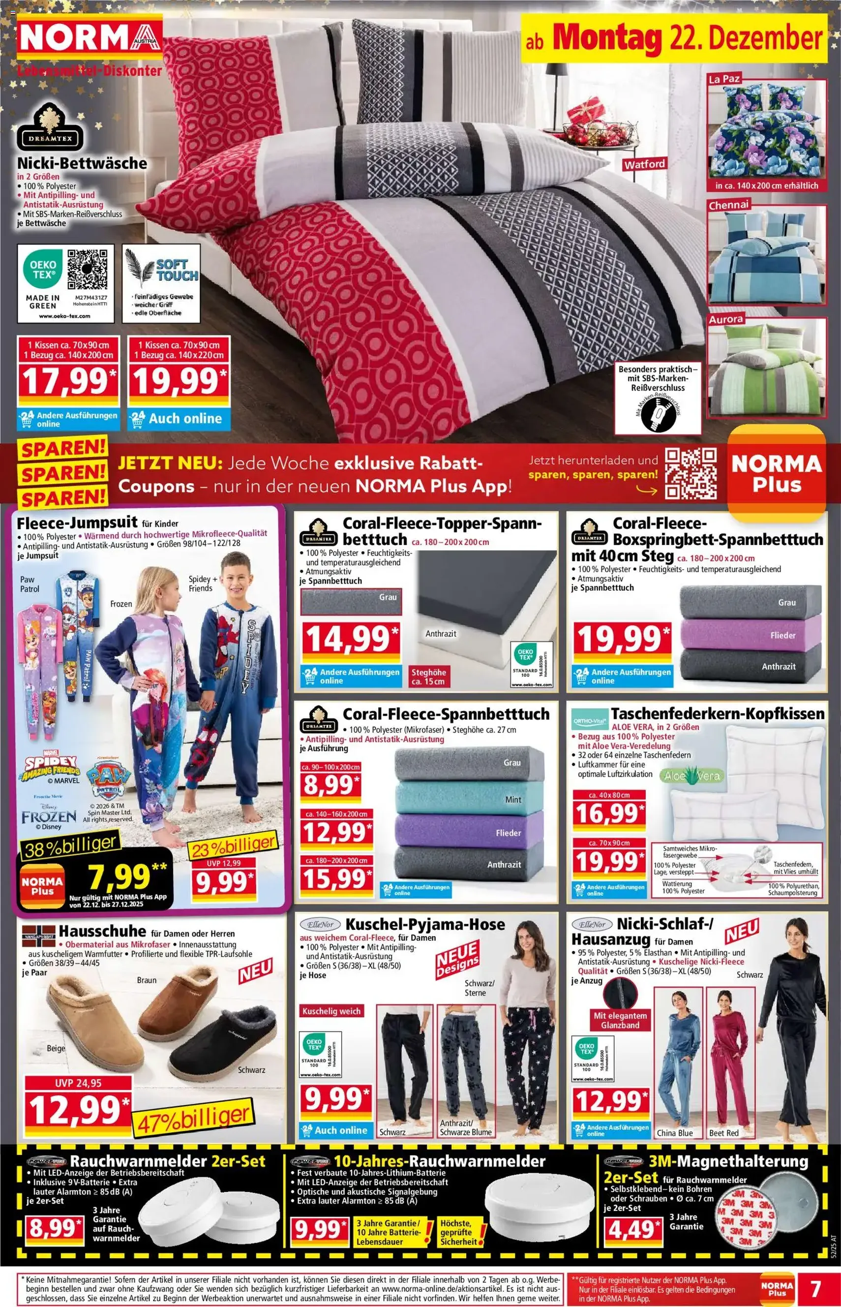 Norma Flugblatt - Gültiger Prospekt ab 22.12.2025, Seite 7 von insgesamt 12