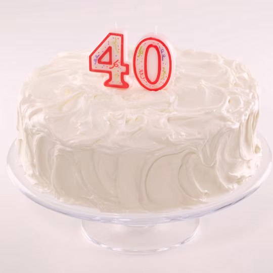 Anteprima ricetta Torta 40 Anni