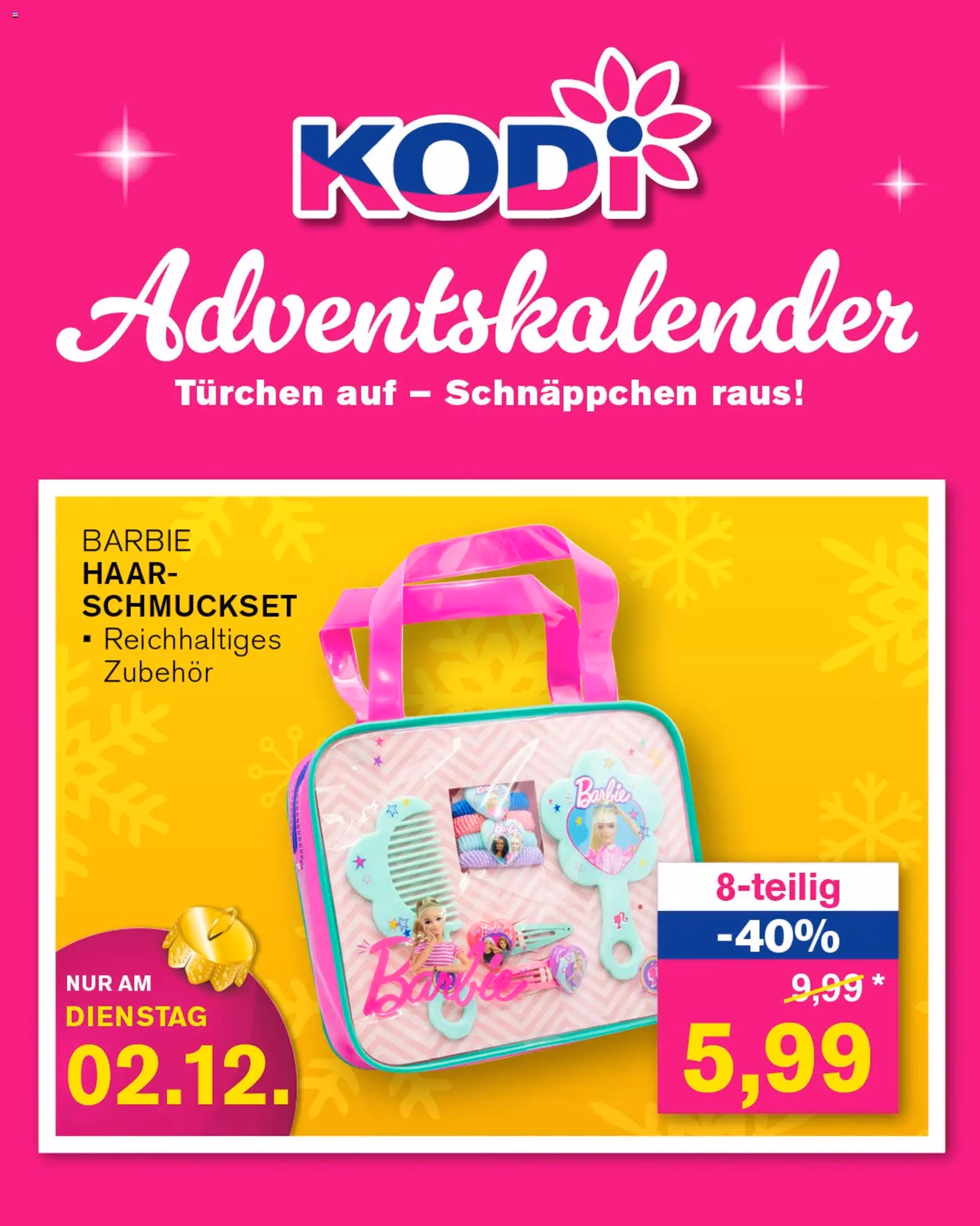 KODi Prospekt - Gültiger Prospekt ab 01.12.2025, Seite 4 von insgesamt 6