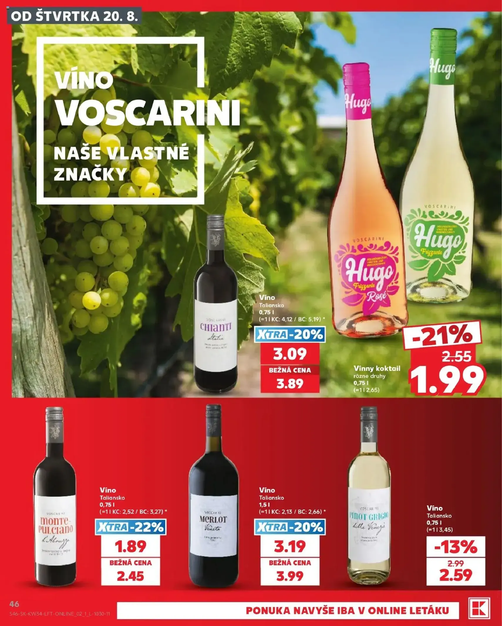 Kaufland leták - platný leták od 20.08.2026 strana 46 z 76