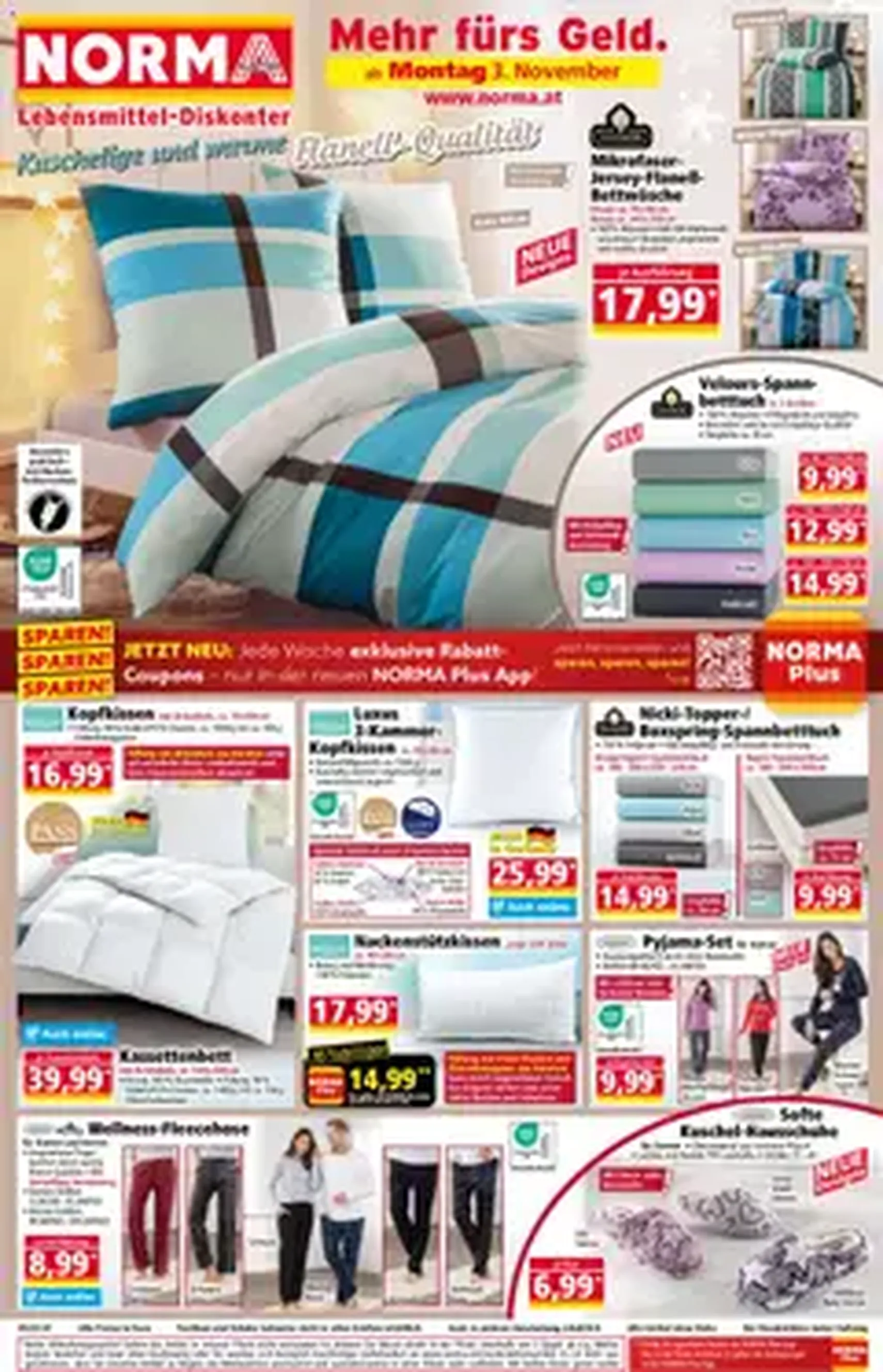 Norma Flugblatt - Gültiger Prospekt ab 03.11.2025, Seite 1 von insgesamt 1