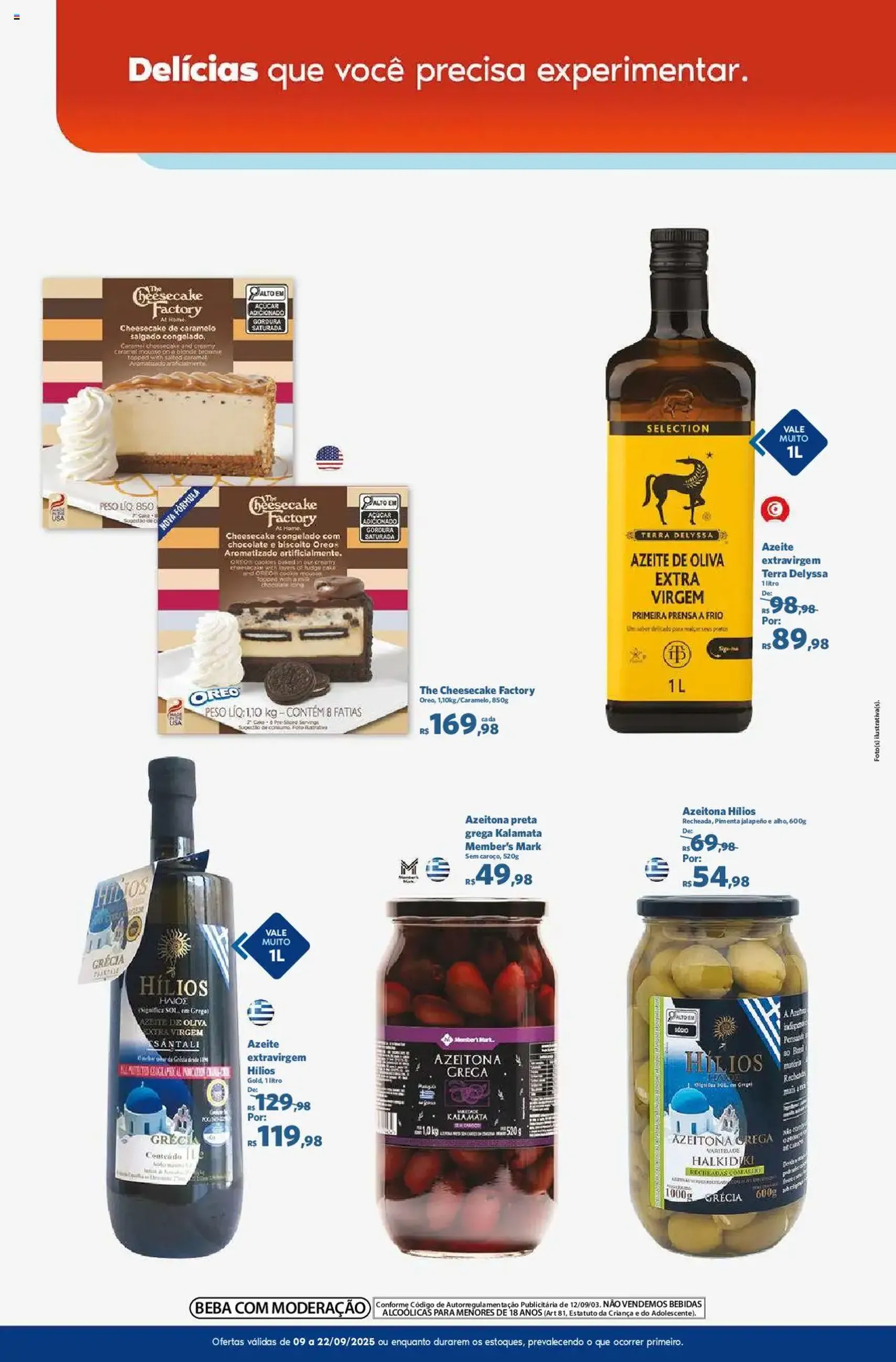 Sam's Club - Ofertas Sabores do Mediterrâneo - folheto válido a partir de 09/09/2025 página 9 de 12