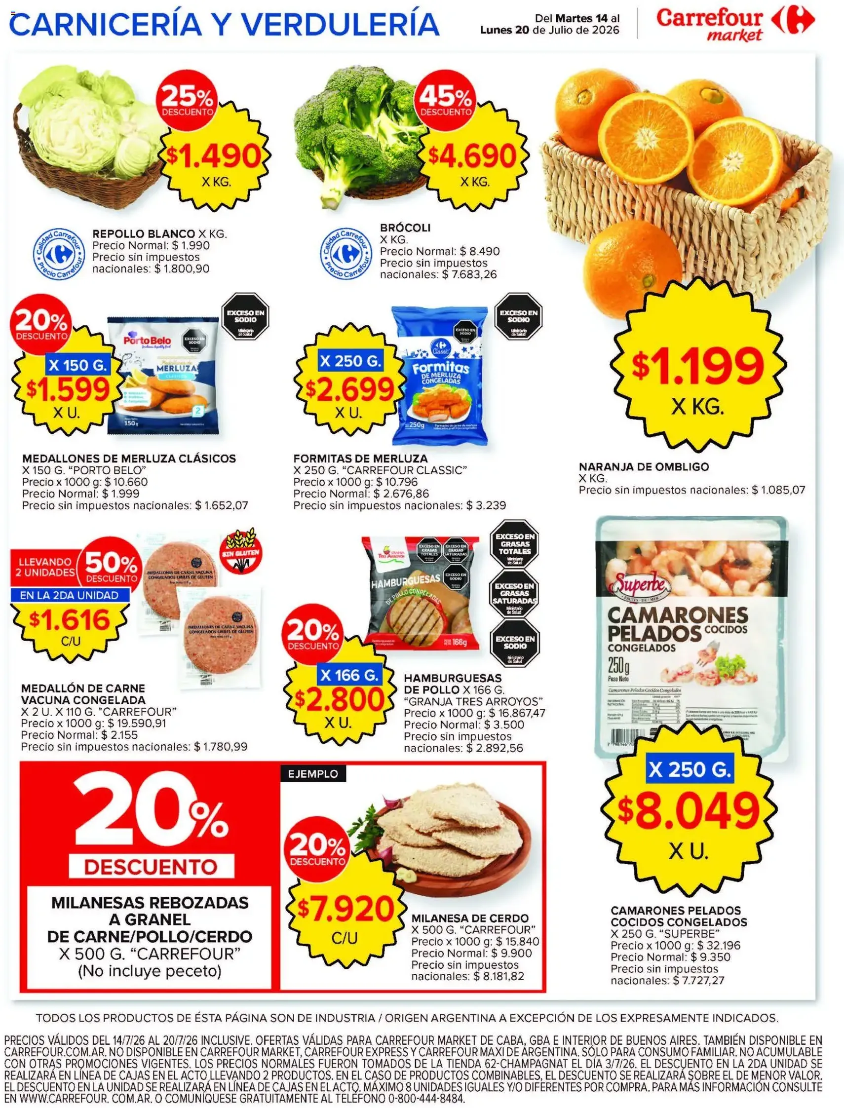 Carrefour Market catálogo - folleto válido desde 14/07/2026 página 8 de 22