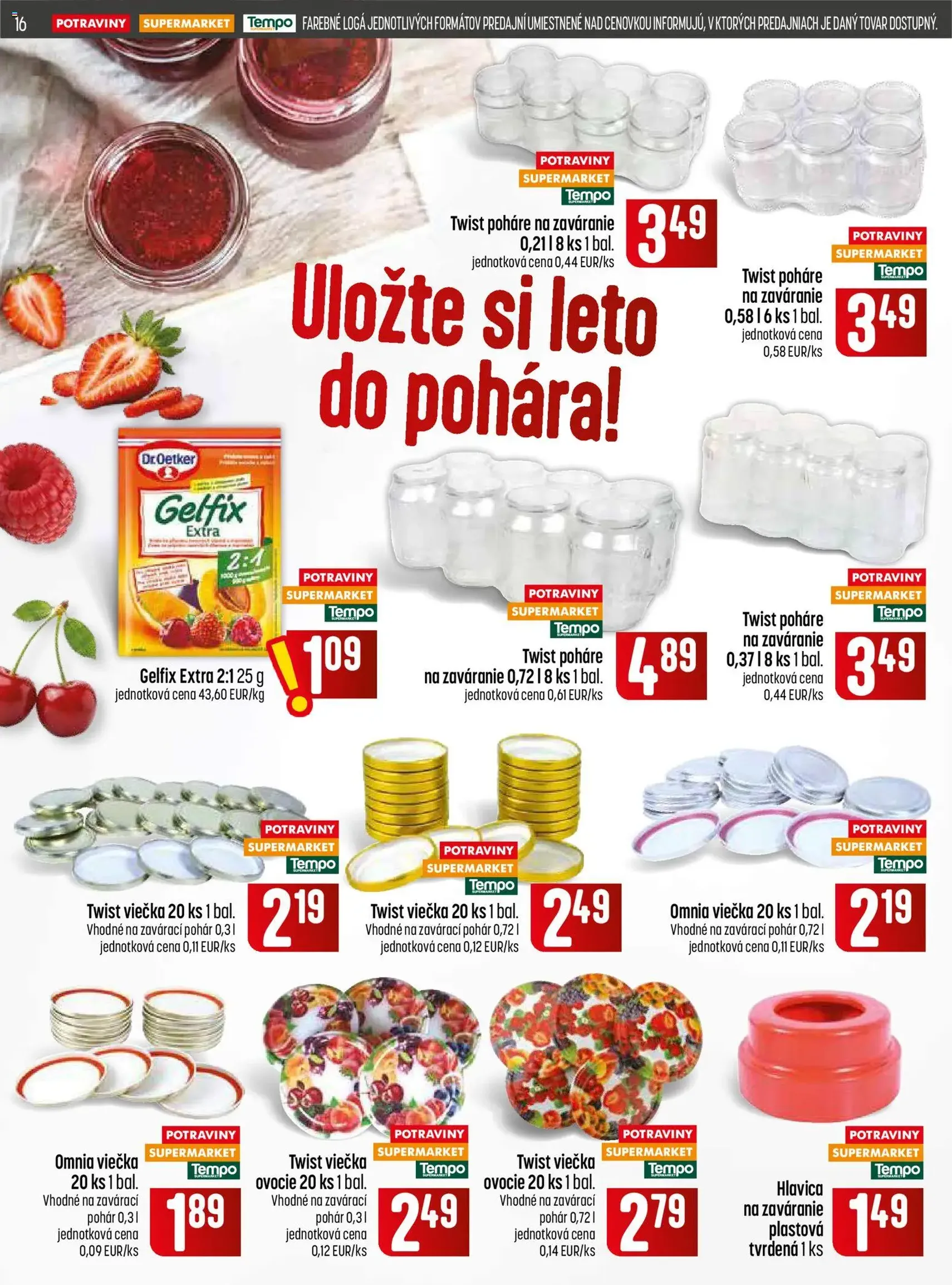 COOP Jednota leták - platný leták od 09.07.2026 strana 16 z 32