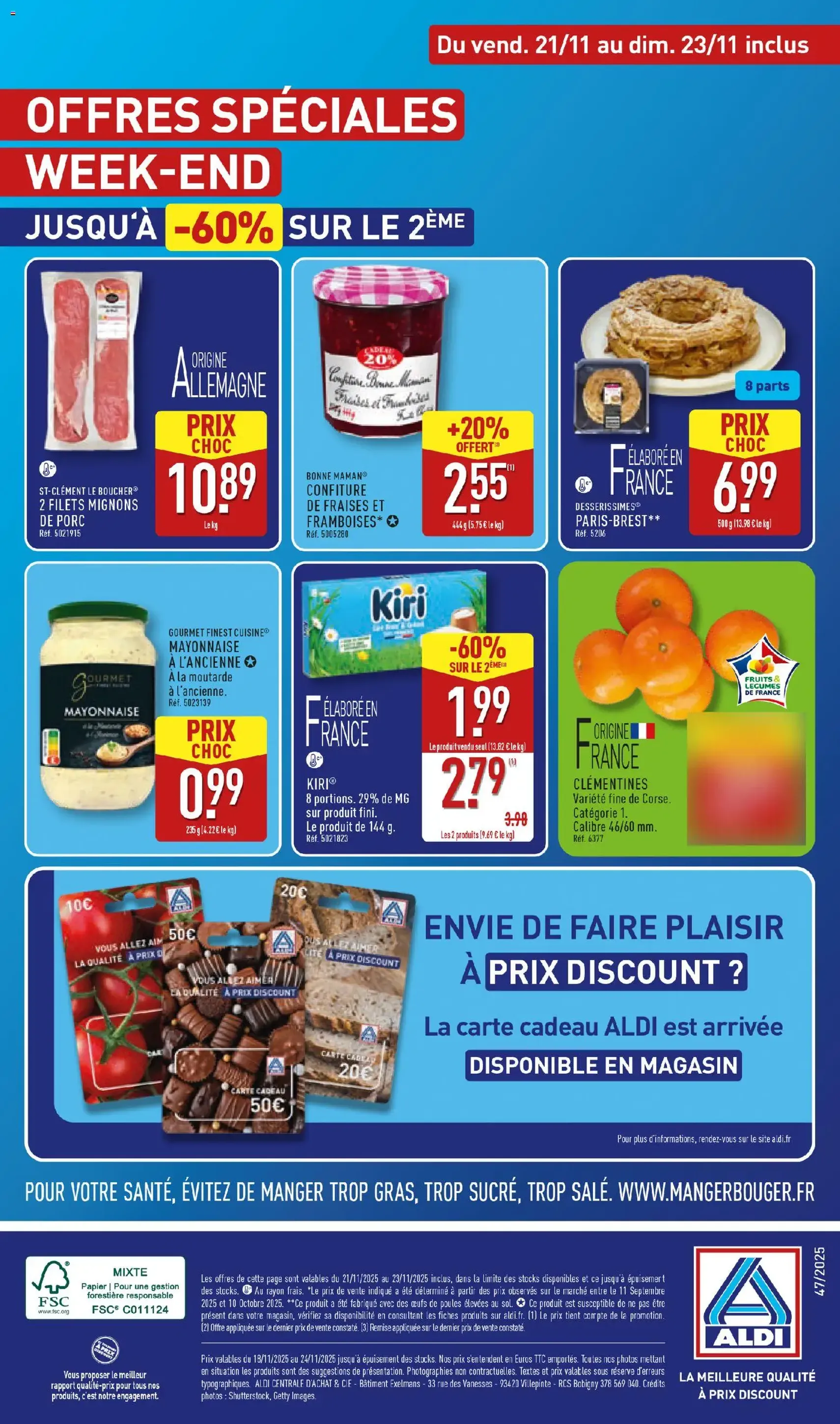 Aldi - Catalogue de la semaine 47 - brochure valable à partir du 18/11/2025, page 45 sur 46