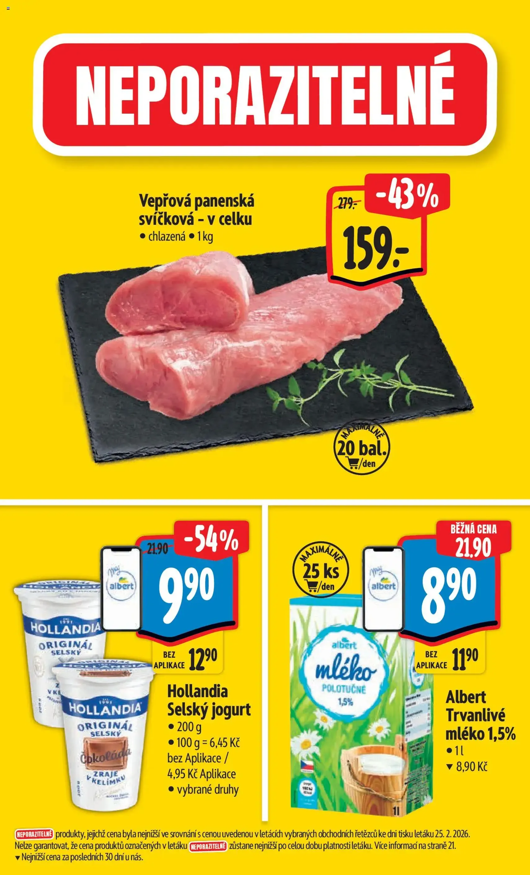 Albert leták - Hypermarket - platný leták od 04.03.2026 strana 3 z 56