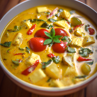 Recipe preview Easy Vegan Tofu and Vegetable Curry