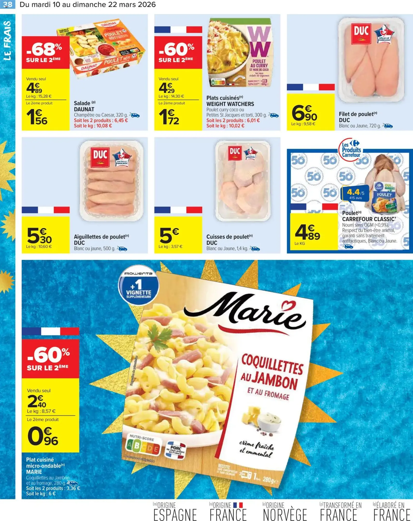 Carrefour Market catalogue semaine 11 - brochure valable à partir du 10/03/2026, page 40 sur 62
