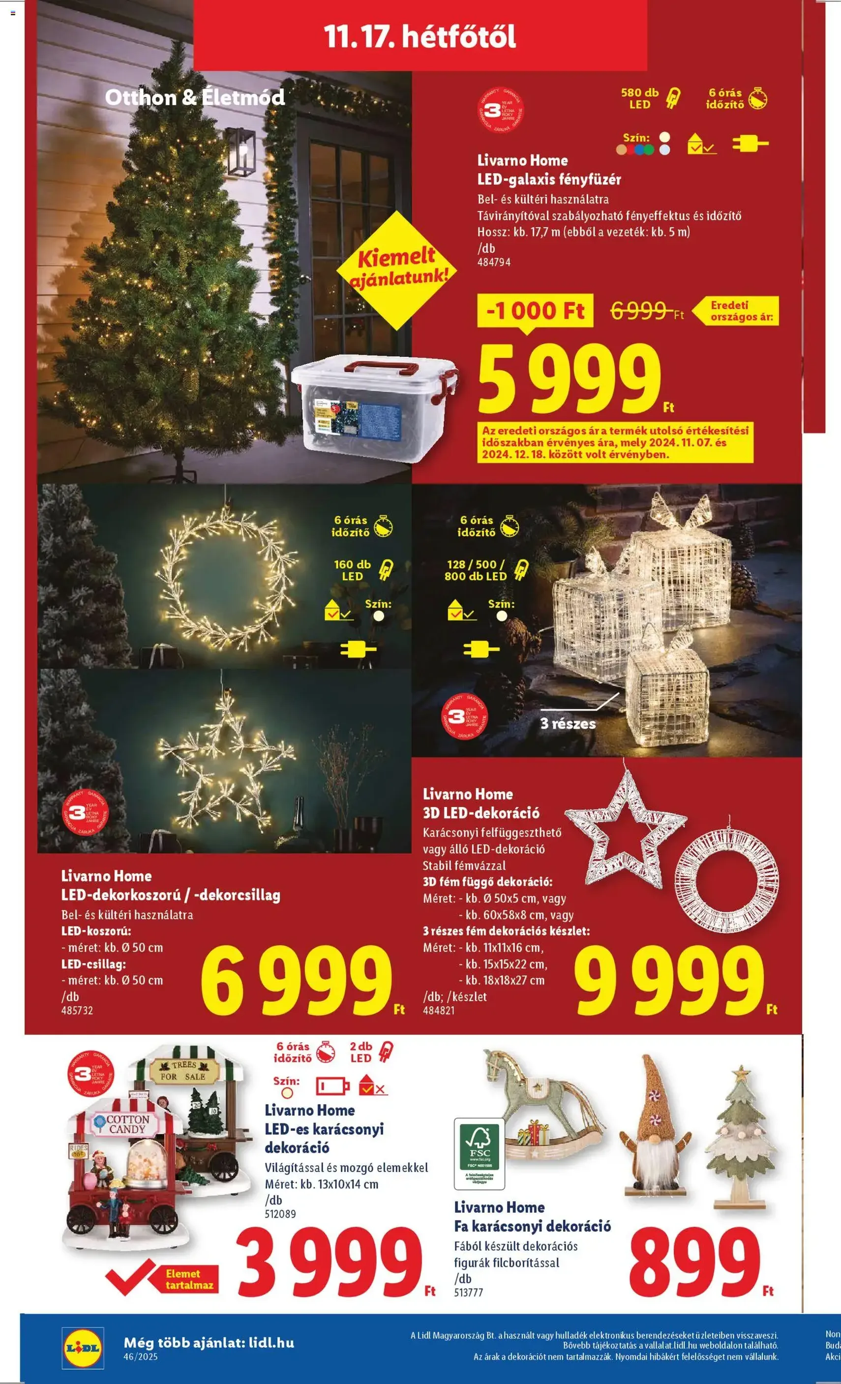 Lidl Akciós újság - 2025.11.13. érvényes szórólap 34 oldal 52 oldalból