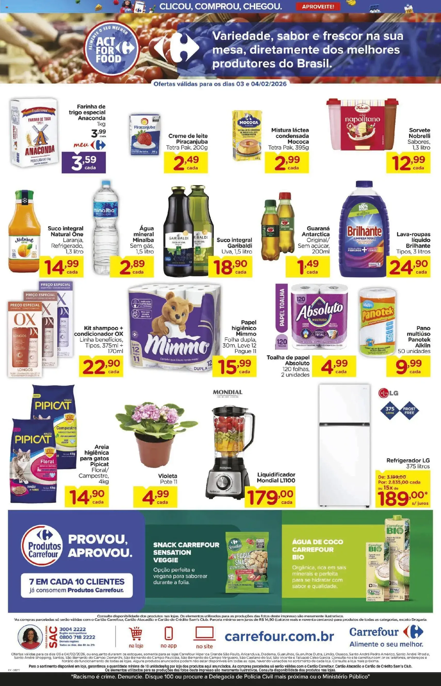 Carrefour - Ofertas Feira - folheto válido a partir de 03/02/2026 página 3 de 3