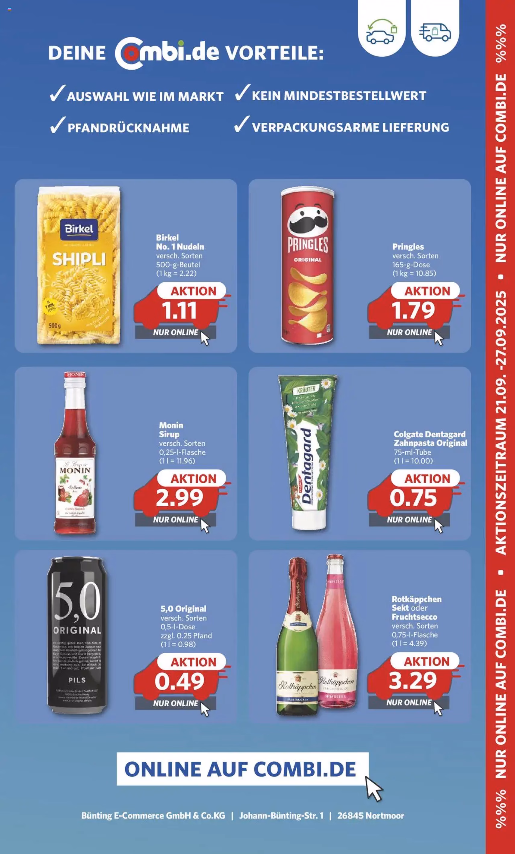 Combi Prospekt - Gültiger Prospekt ab 22.09.2025, Seite 16 von insgesamt 35 Combi Prospekt - Gültiger Prospekt ab 22.09.2025, Seite 16 von insgesamt 35