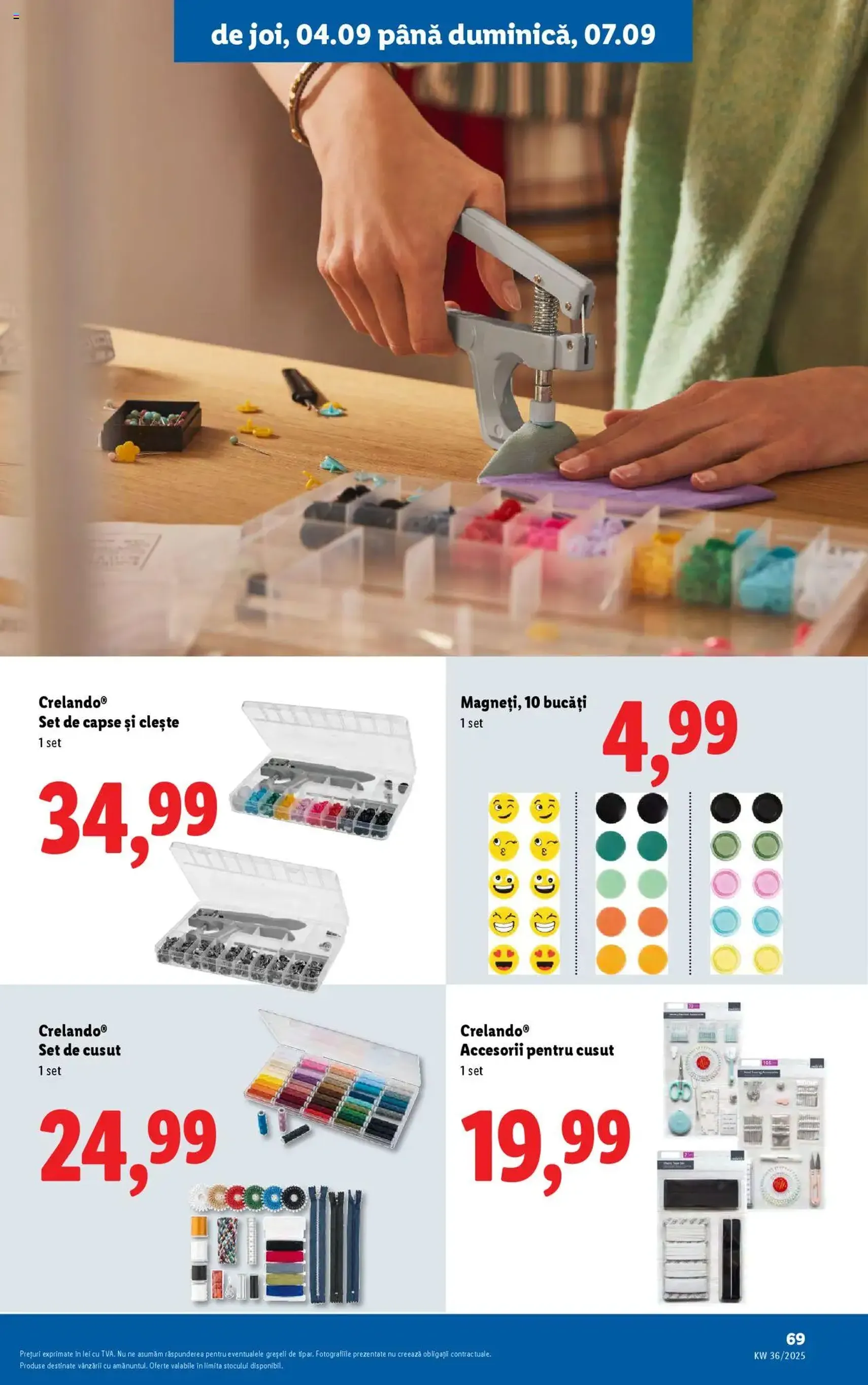Catalog Lidl - cataloage valabile începând cu 01.09.2025 pagina 69 din 76 Catalog Lidl - cataloage valabile începând cu 01.09.2025 pagina 69 din 76