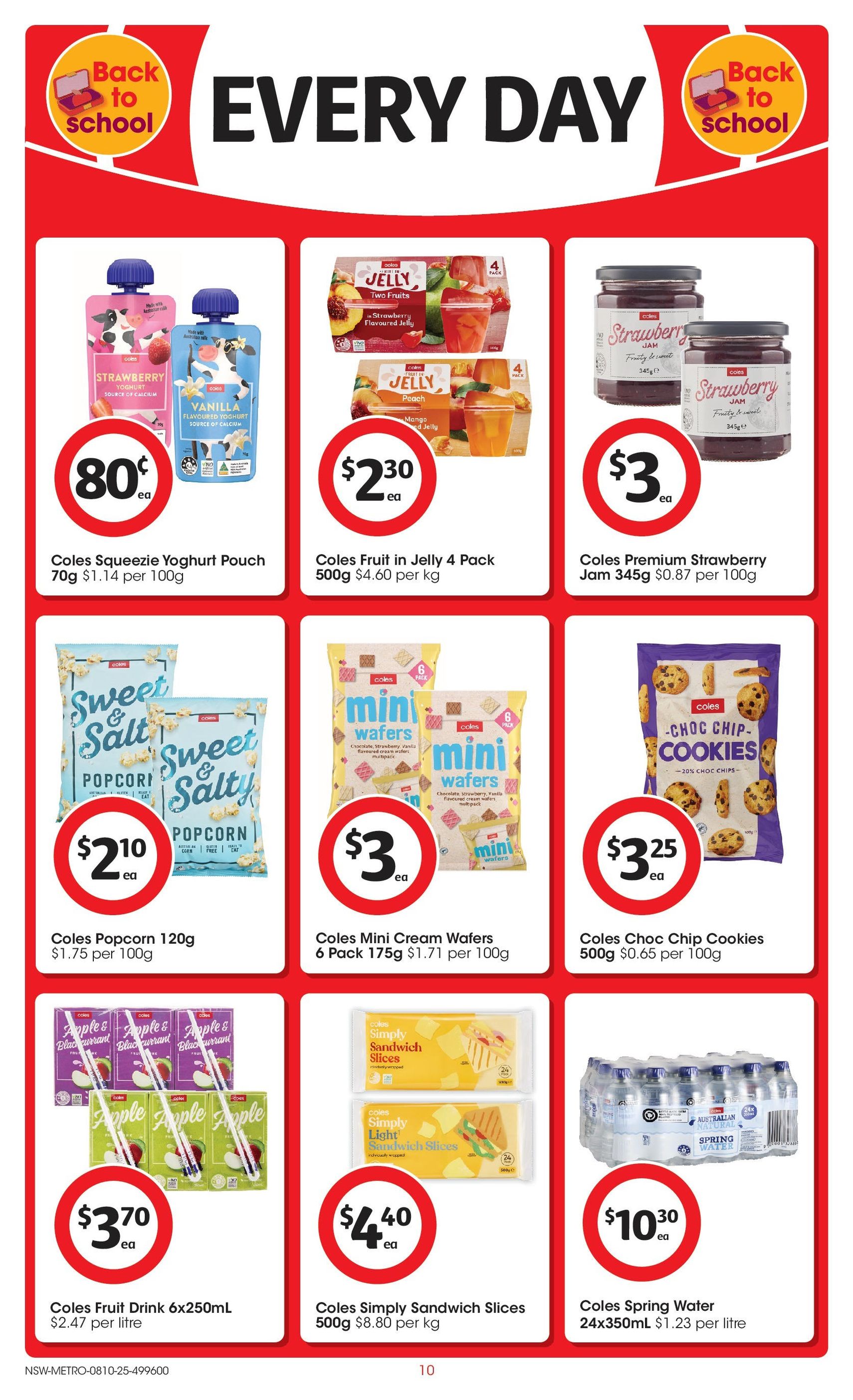 Coles Catalogue NSW - valid flyer from 08/10/2025, page 10 of 49