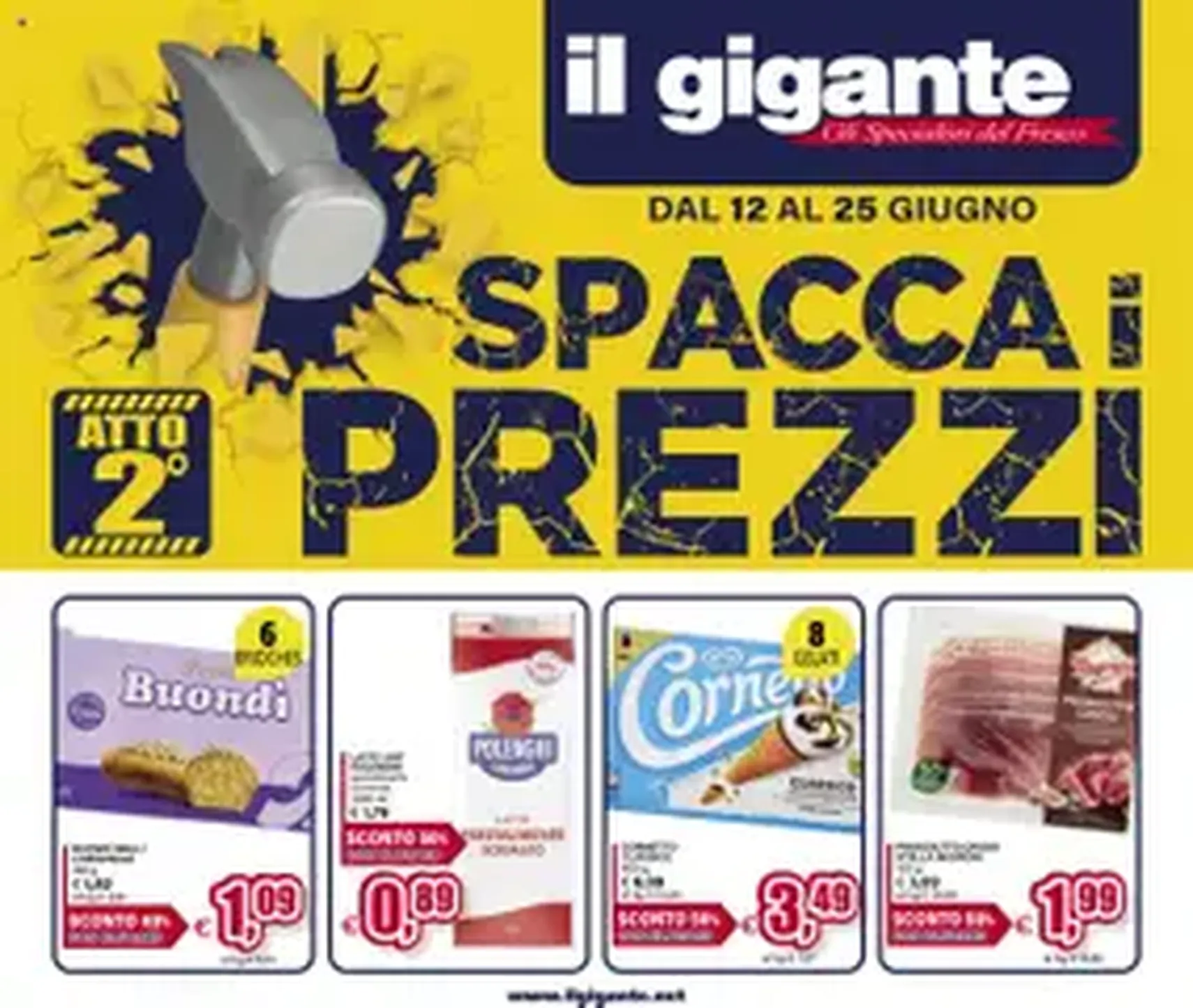 Volantino Il Gigante - volantino valido dal 12/06/2025 pagina 1 di 1