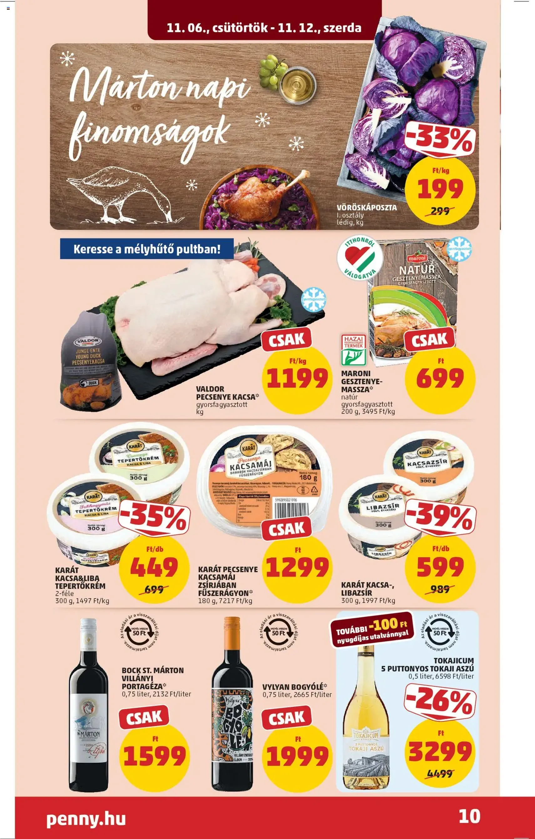 PENNY Akciós újság - 2025.11.06. érvényes szórólap 14 oldal 45 oldalból