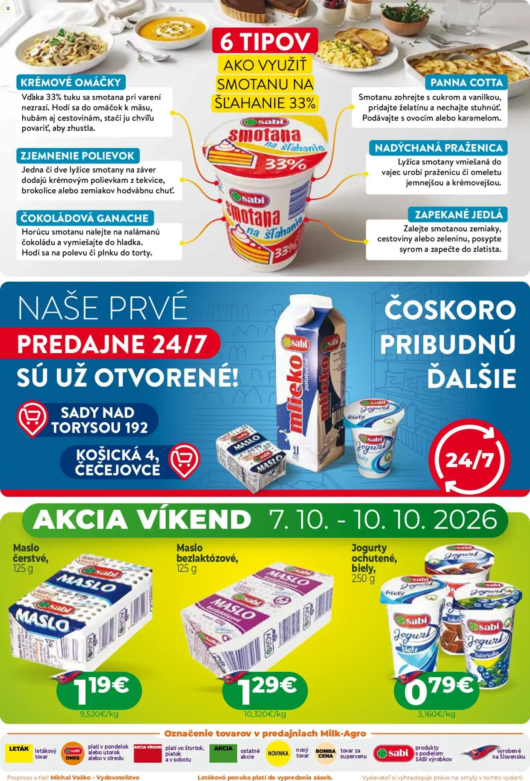 Milk Agro leták - platný leták od 07.10.2026 strana 2 z 16