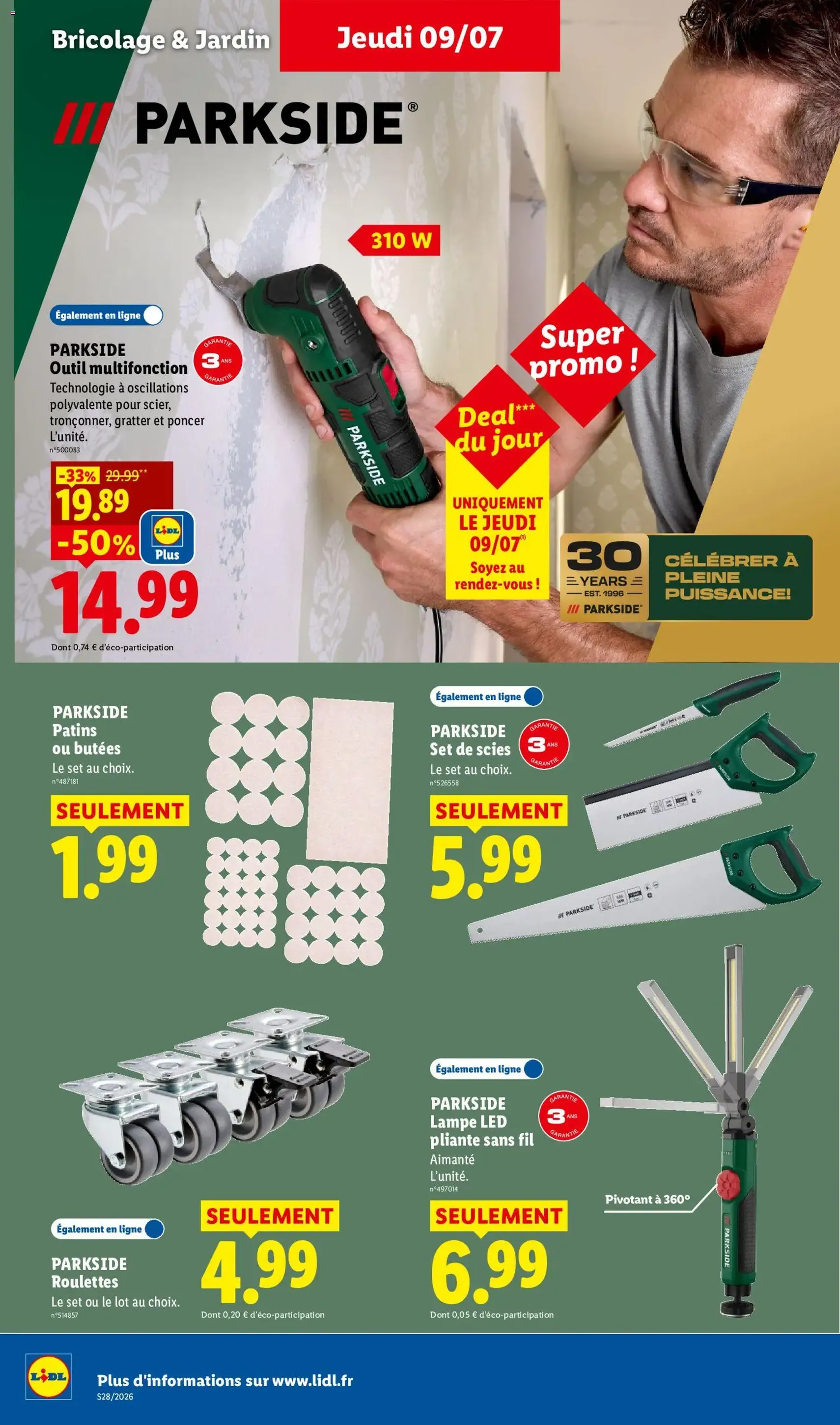 LIDL catalogue - brochure valable à partir du 09/07/2026, page 38 sur 68