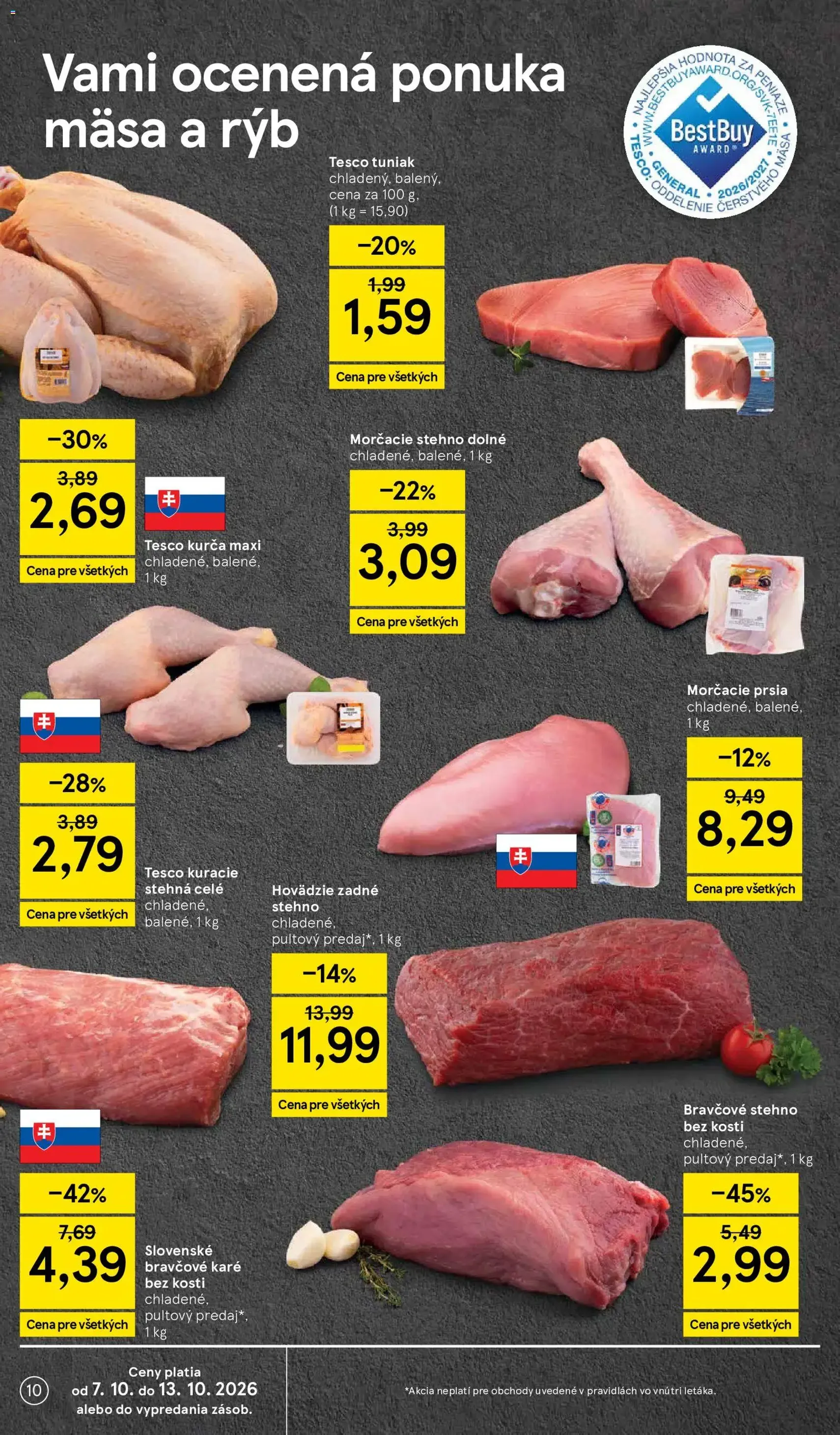 Tesco Hypermarket - leták - platný leták od 07.10.2026 strana 10 z 51