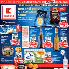 Kaufland leták - náhled letáku platný od 22.10.2025
