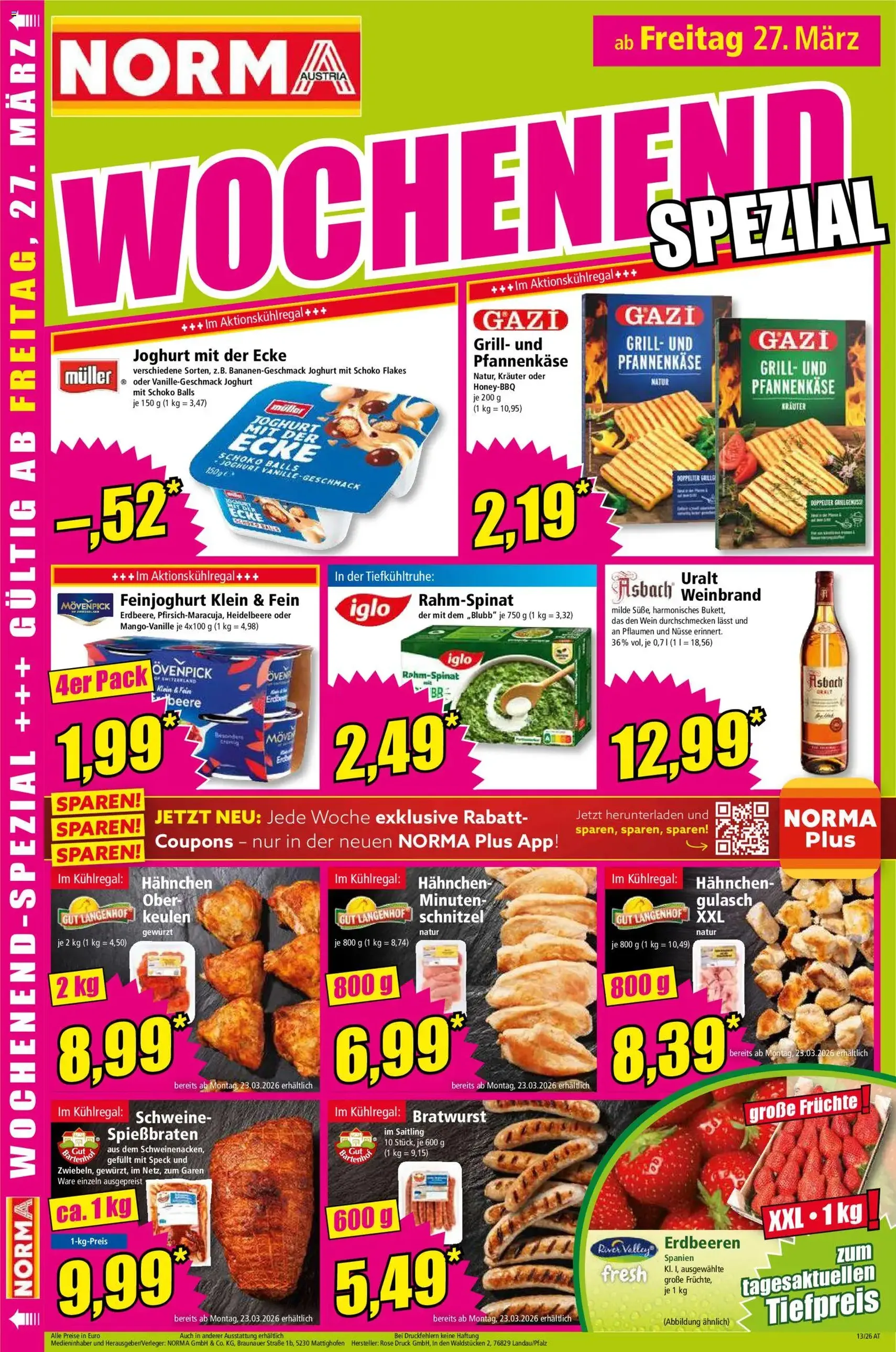 Norma Flugblatt - Gültiger Prospekt ab 23.03.2026, Seite 18 von insgesamt 20