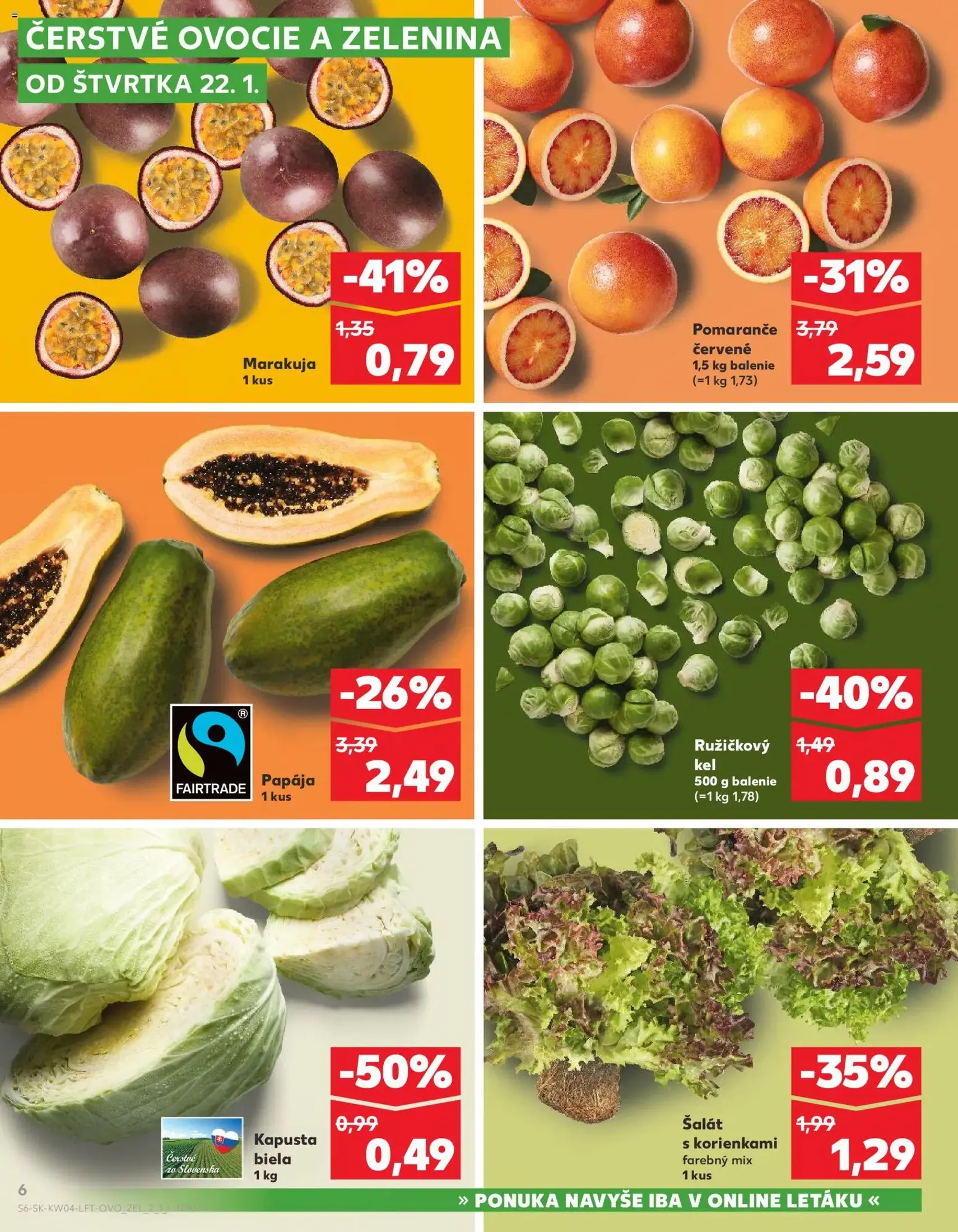 Kaufland leták - platný leták od 22.01.2026 strana 6 z 78