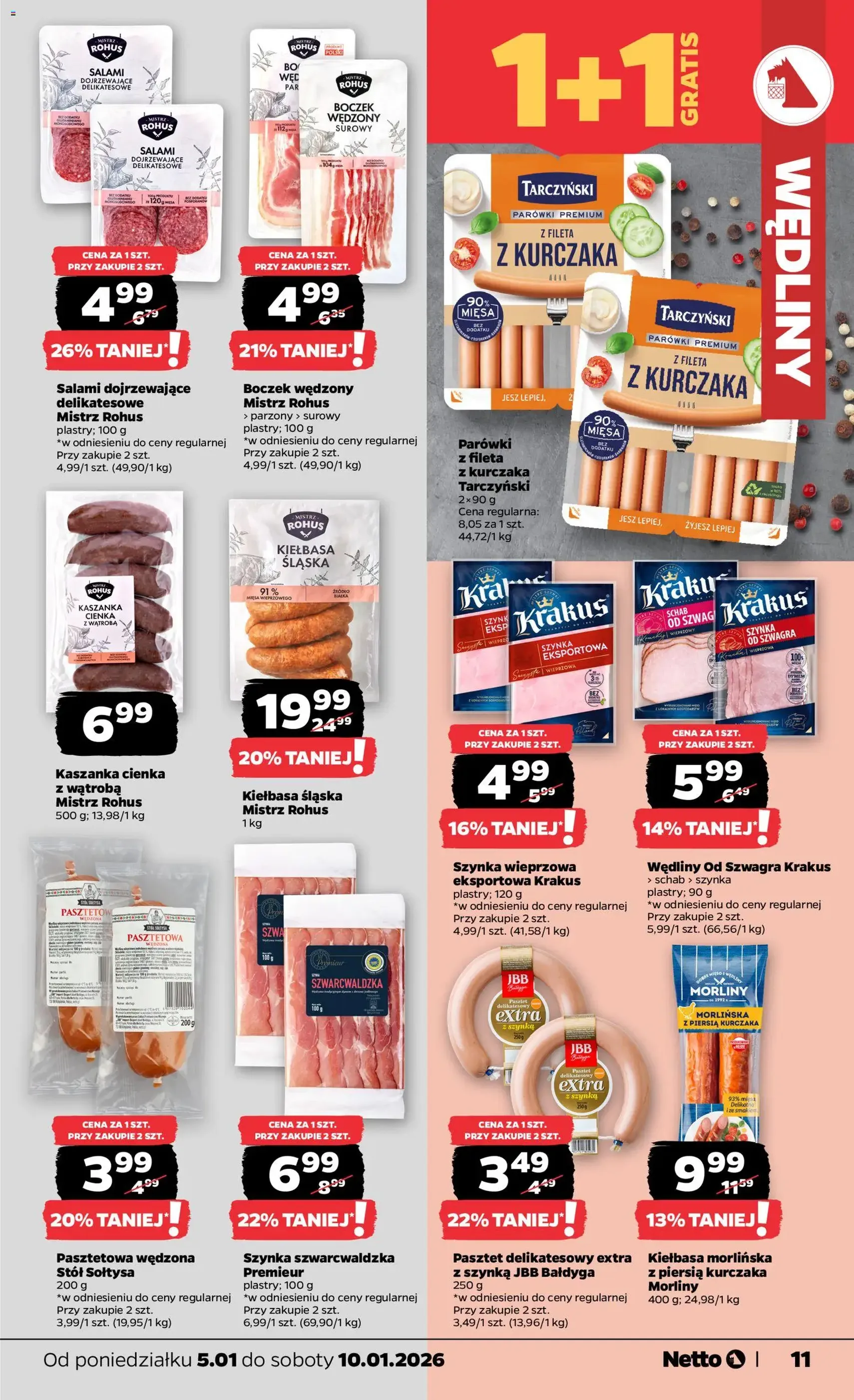 Netto gazetka - Spożywcza - ważny gazetka od 05.01.2026 strona 11 z 33