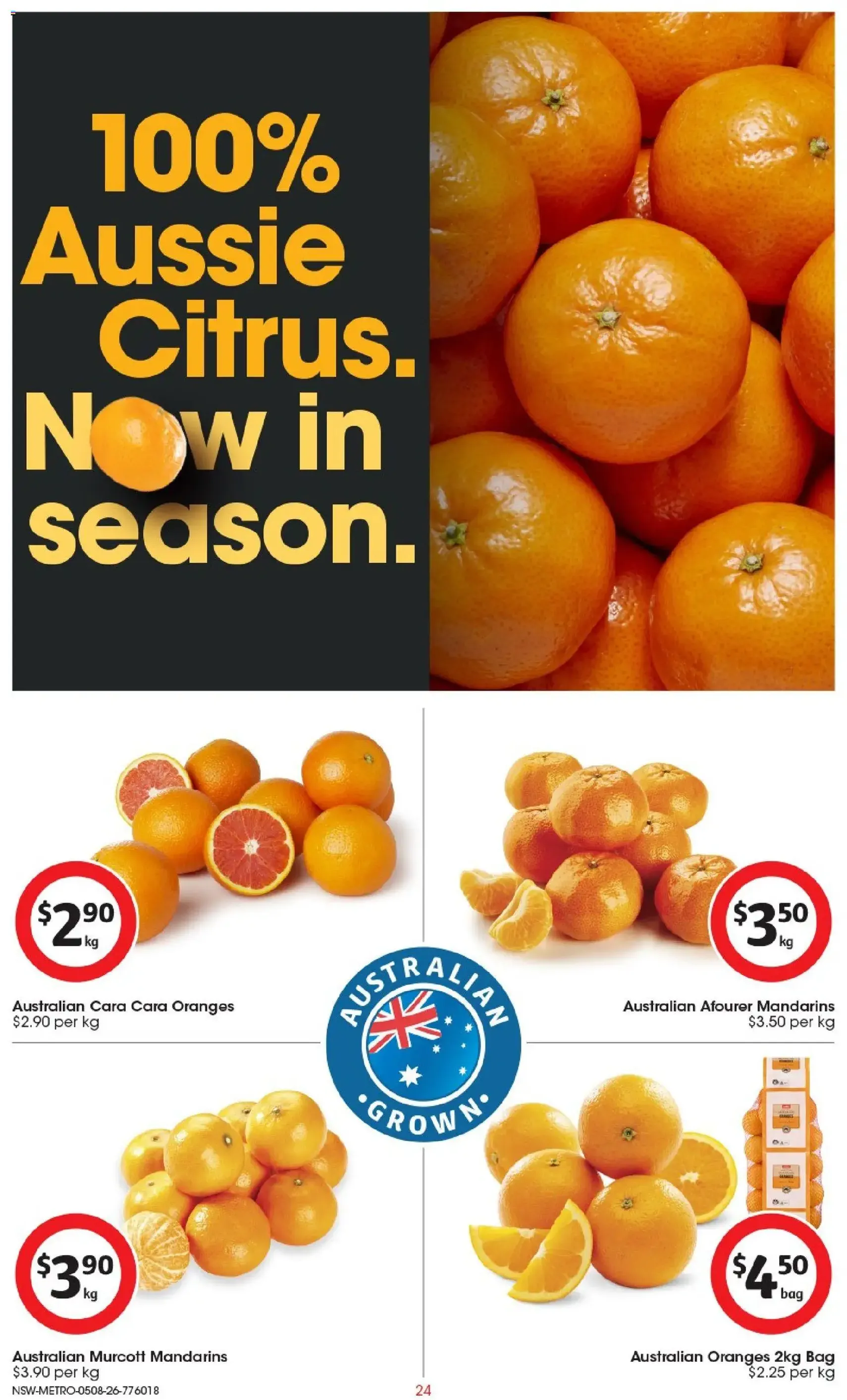 Coles catalogue - valid flyer from 04/08/2026, page 24 of 52