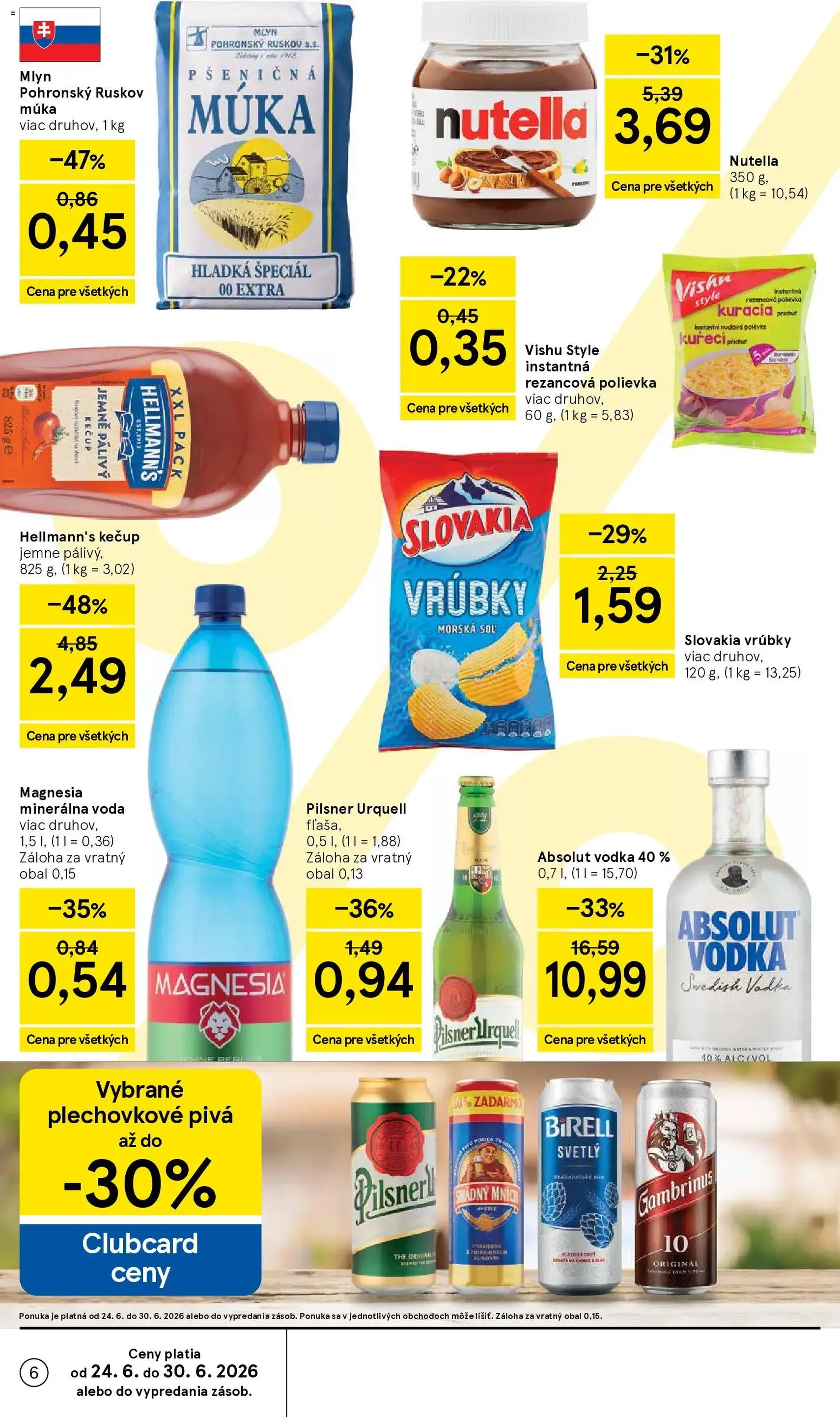 Tesco Hypermarket - leták - platný leták od 24.06.2026 strana 6 z 51