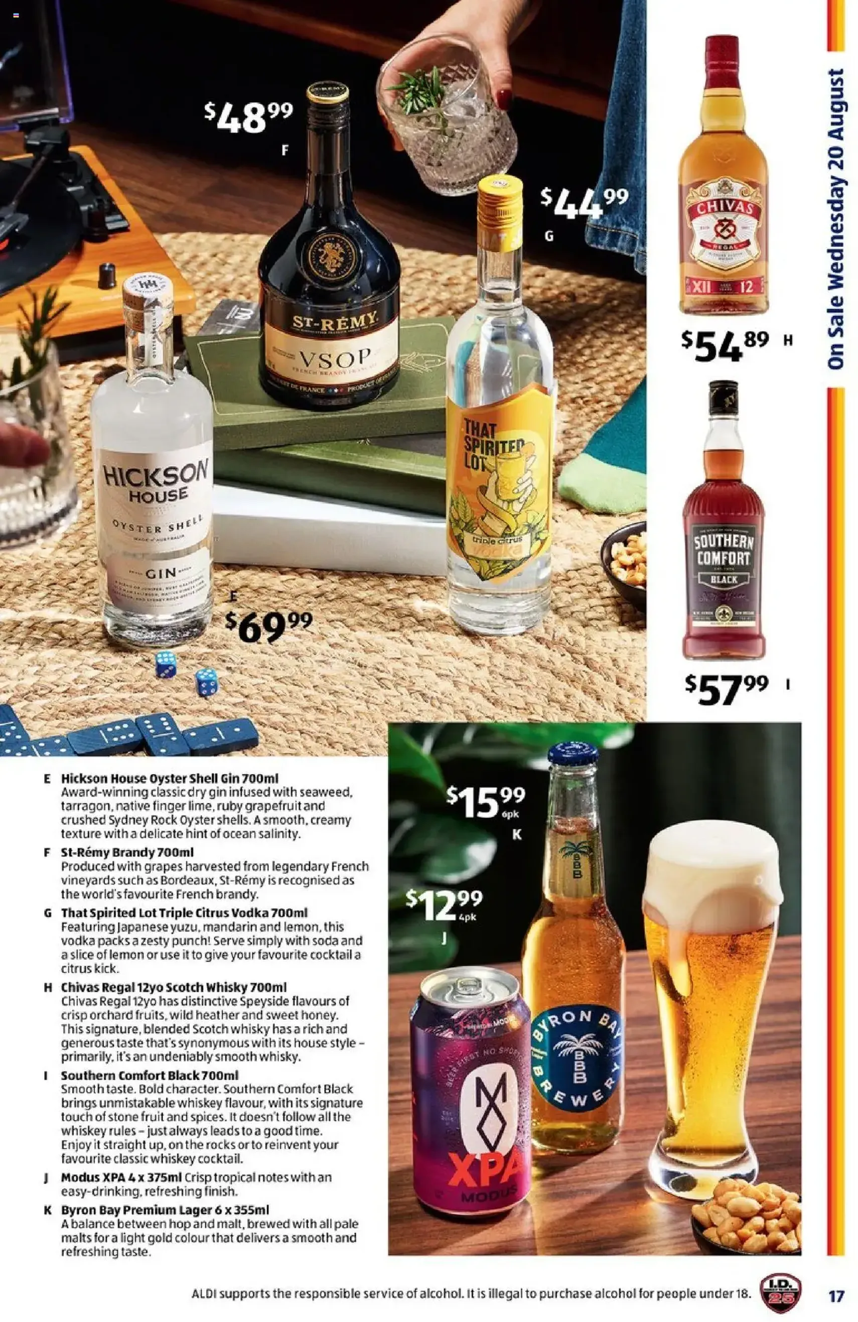 Catalogue Aldi - valid flyer from 20/08/2025, page 17 of 24 Catalogue Aldi - valid flyer from 20/08/2025, page 17 of 24