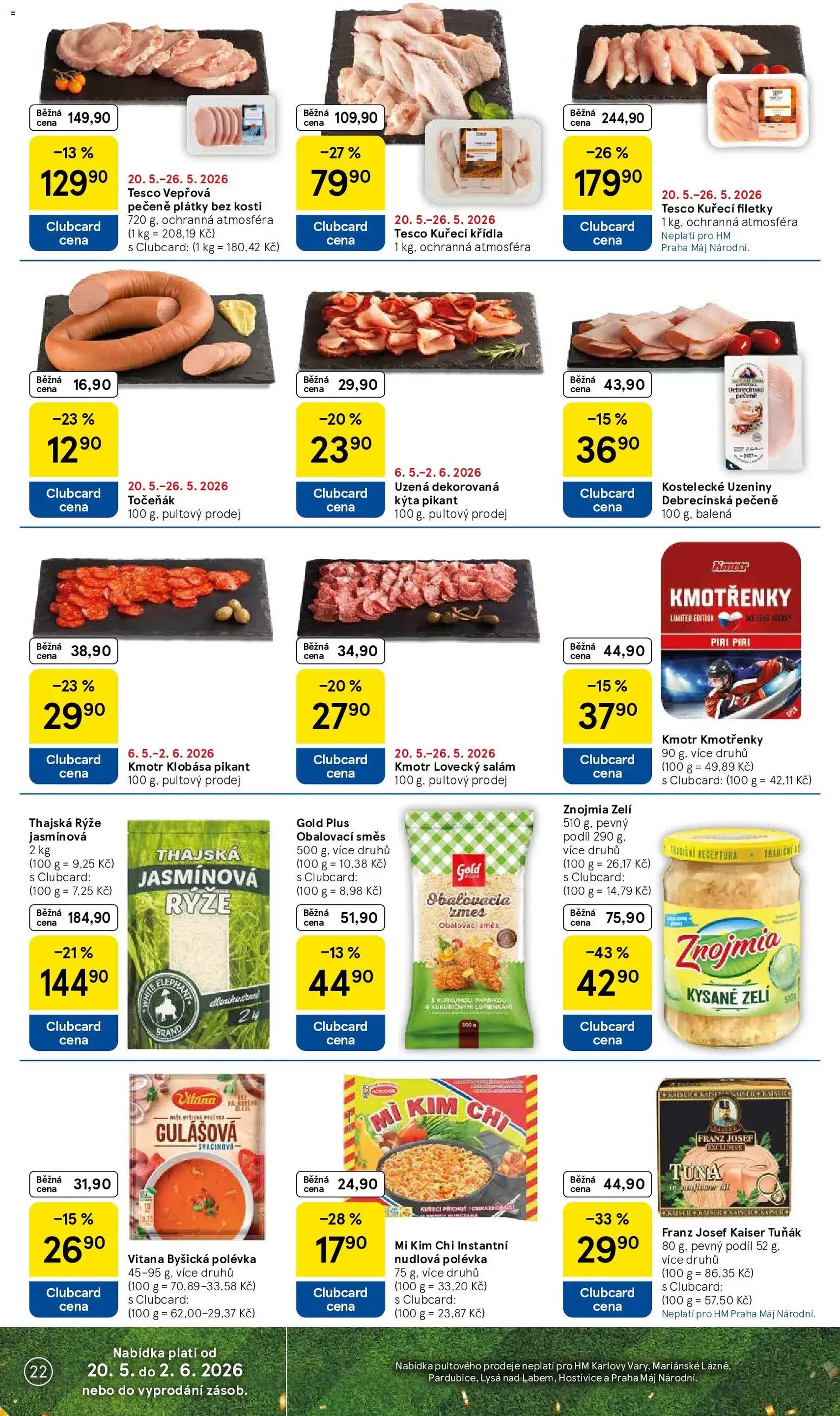 Tesco leták - Hypermarket - platný leták od 20.05.2026 strana 22 z 38