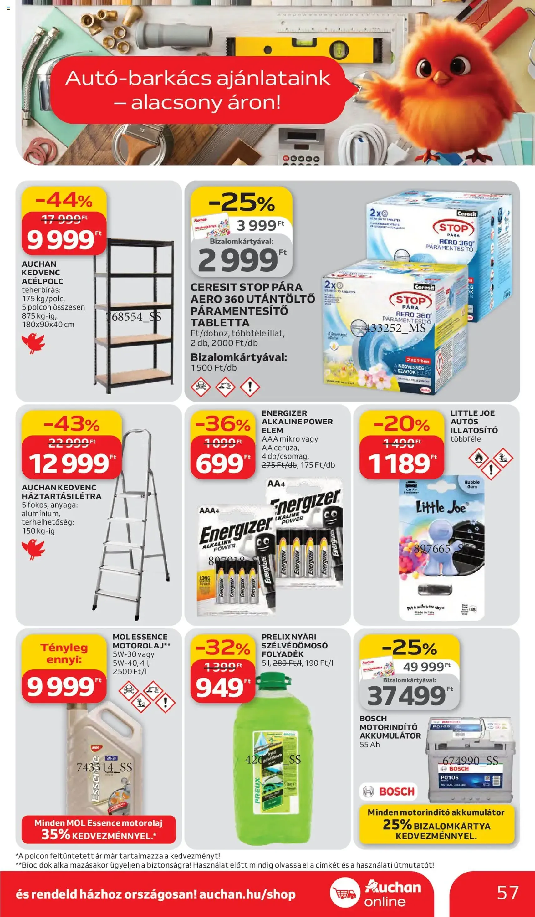 Auchan akciós újság - 2026.03.05. érvényes szórólap 57 oldal 60 oldalból