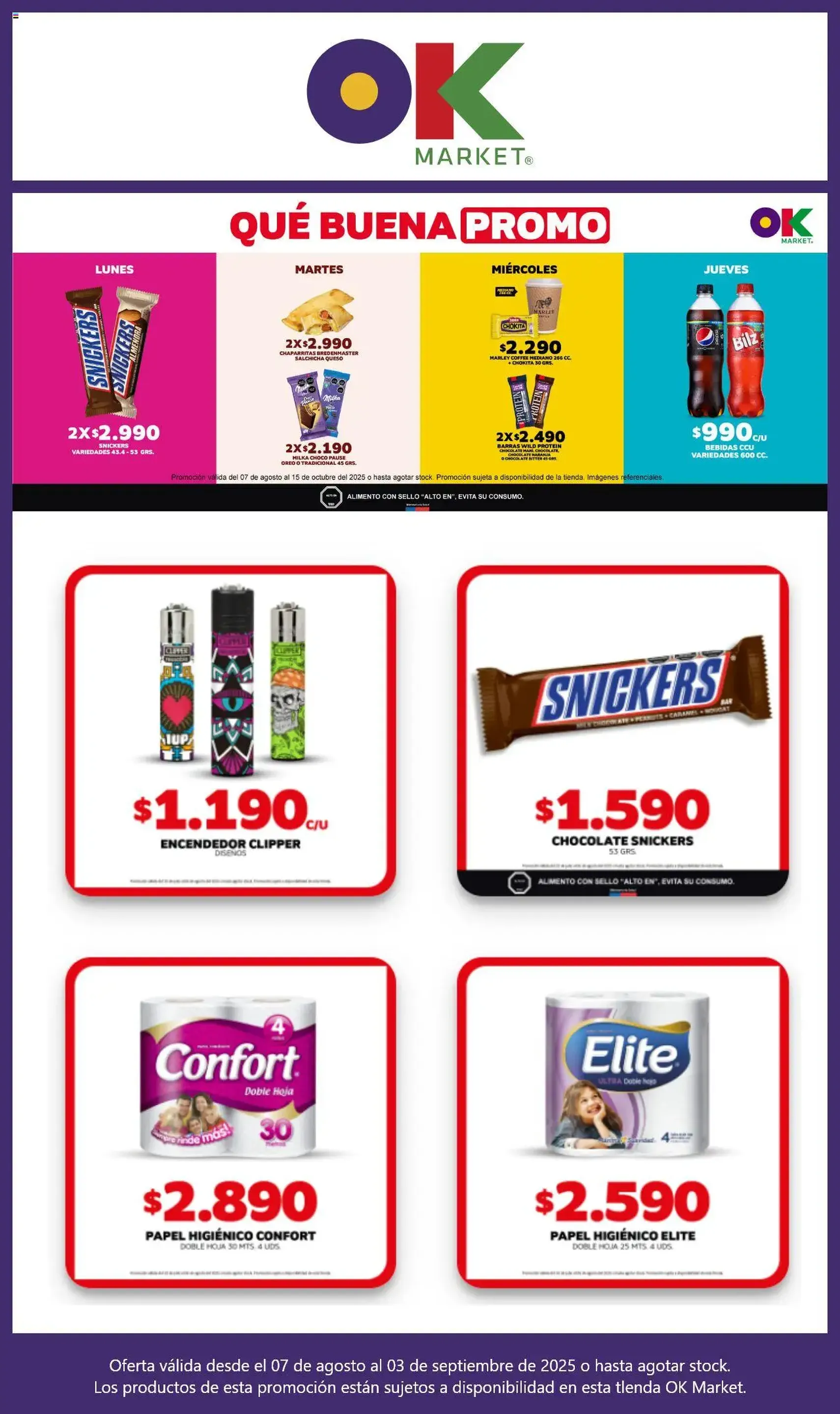 OK Market ofertas - folleto válido desde 06.08.2025 página 4 de 9