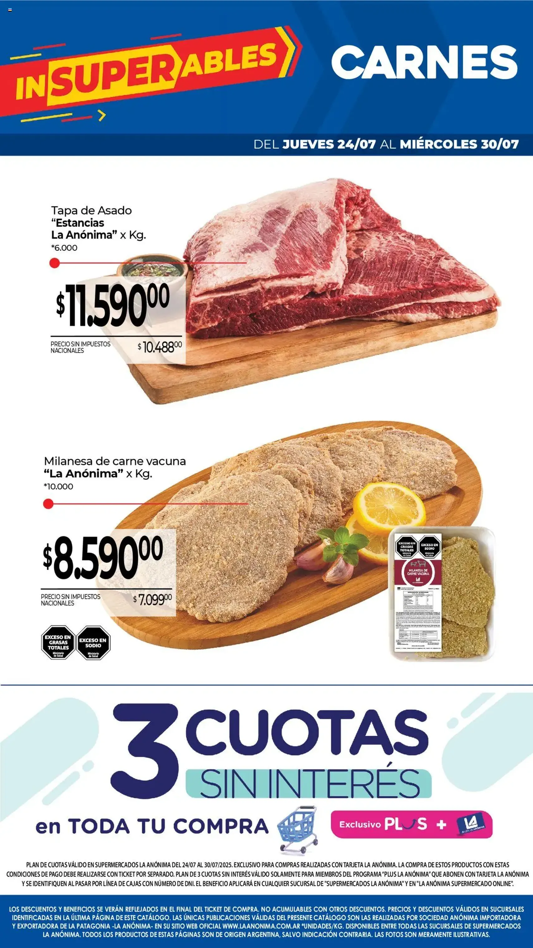 La Anonima catálogo - folleto válido desde 24/07/2025 página 2 de 8