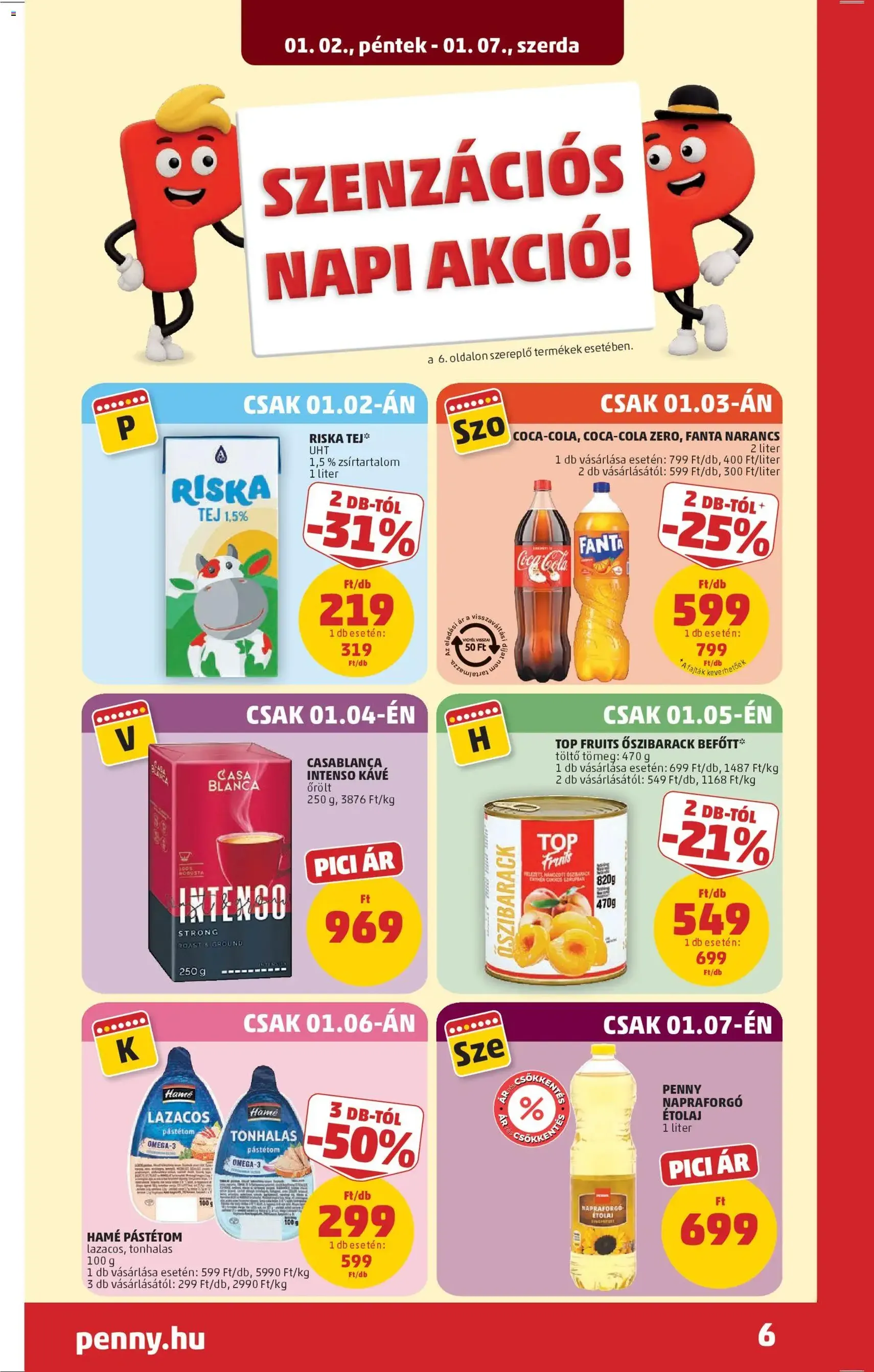 PENNY Akciós újság - 2026.01.02. érvényes szórólap 10 oldal 36 oldalból