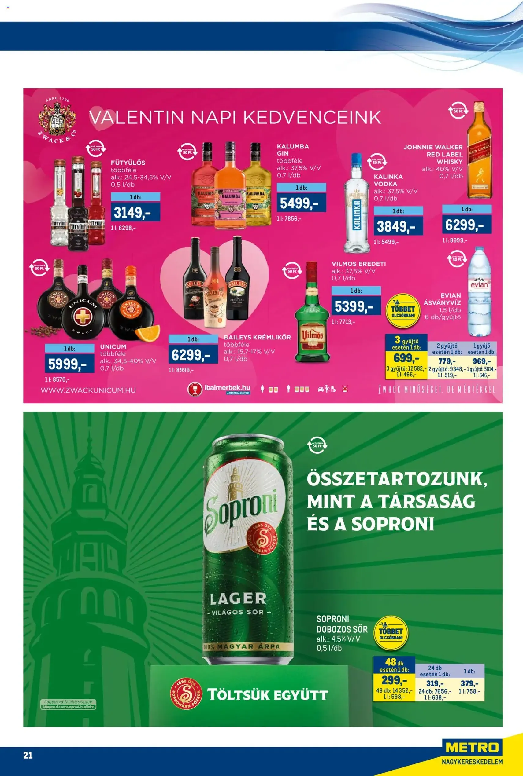 Metro Akciós újság - 2026.02.01. érvényes szórólap 21 oldal 29 oldalból