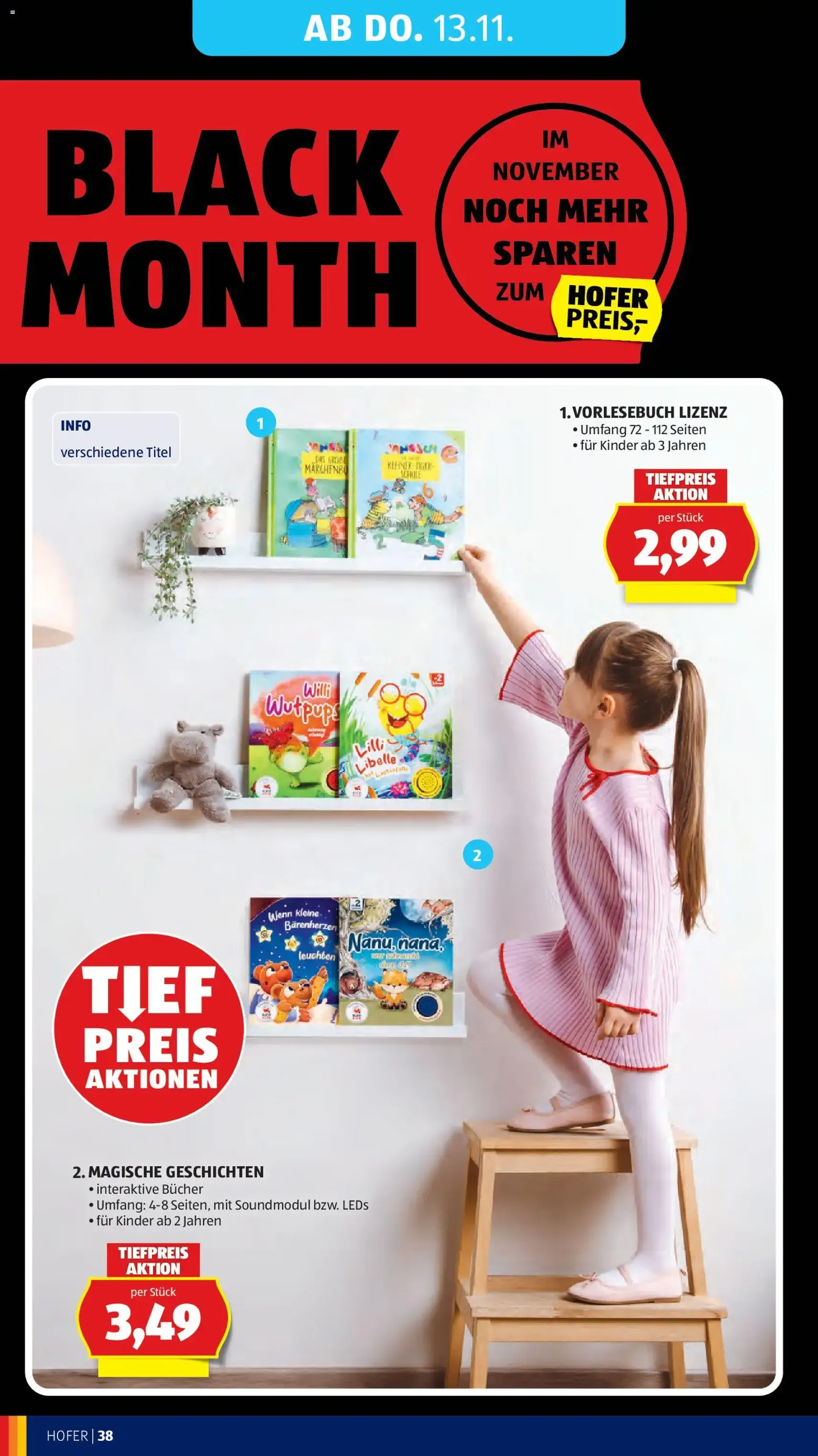 Hofer - Black Friday - Gültiger Prospekt ab 07.11.2025, Seite 44 von insgesamt 55