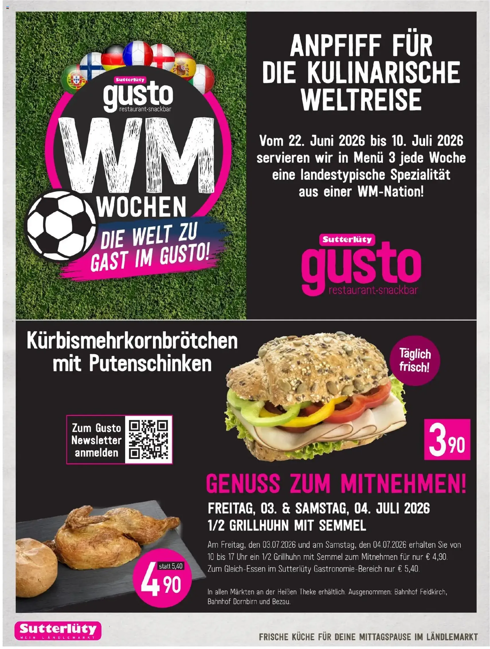 Sutterlüty Flugblatt - Gültiger Prospekt ab 02.07.2026, Seite 22 von insgesamt 28
