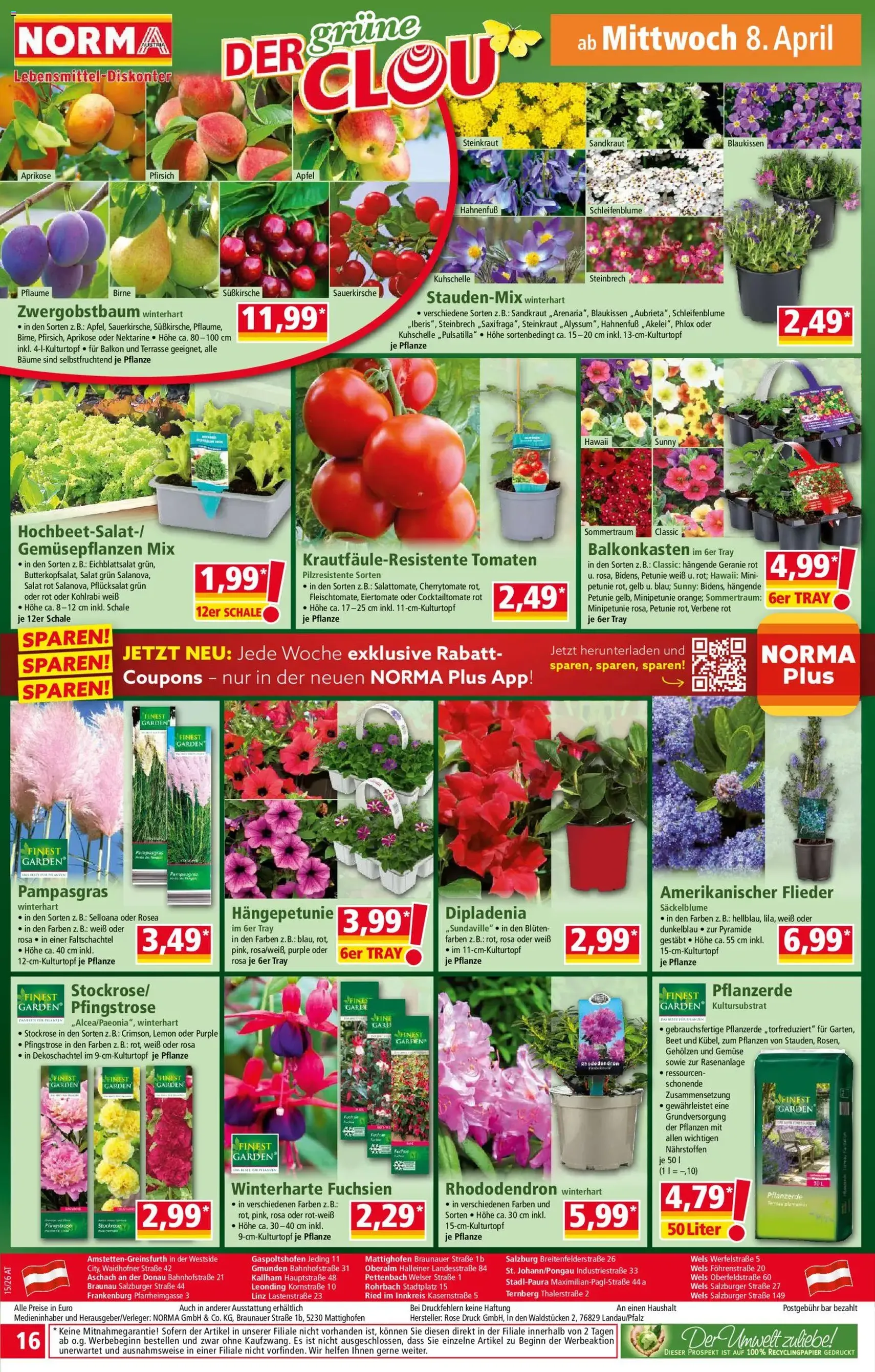 Norma Flugblatt - Gültiger Prospekt ab 07.04.2026, Seite 16 von insgesamt 20