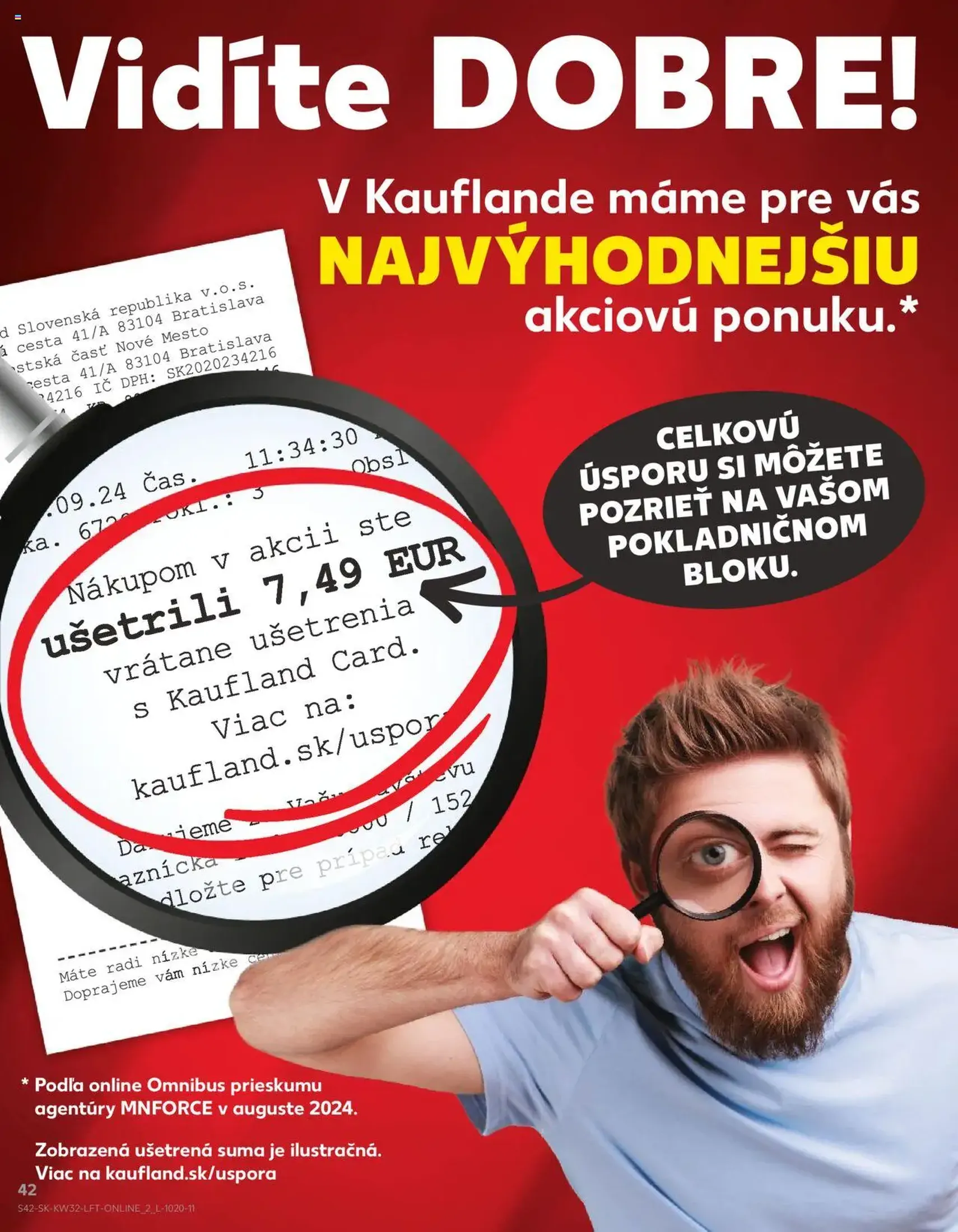 Kaufland SK Bratislava-Devínska Nová Ves - 2025.08.07. érvényes szórólap 42 oldal 78 oldalból Kaufland SK Bratislava-Devínska Nová Ves - 2025.08.07. érvényes szórólap 42 oldal 78 oldalból