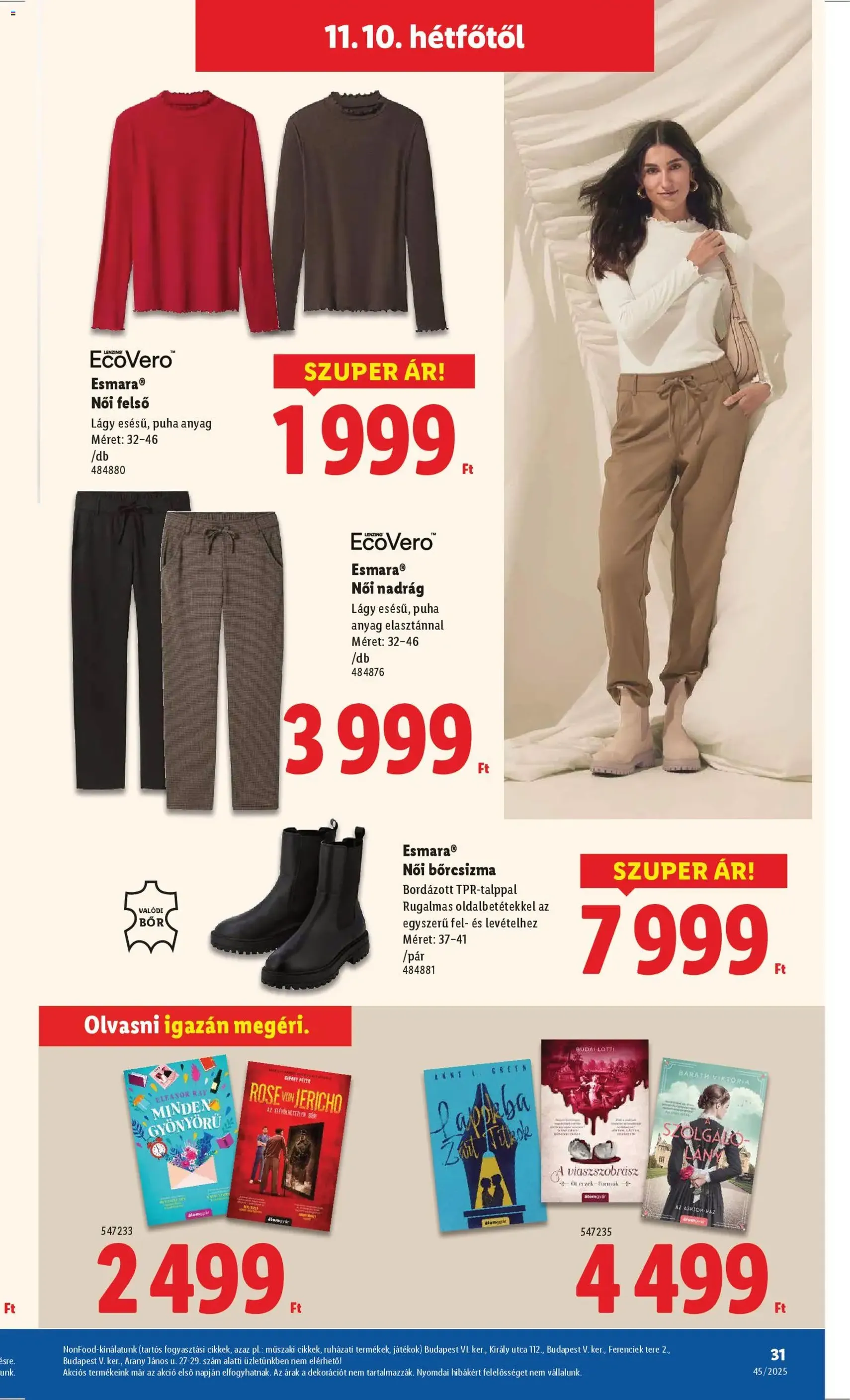 Lidl Akciós újság - 2025.11.06. érvényes szórólap 31 oldal 52 oldalból