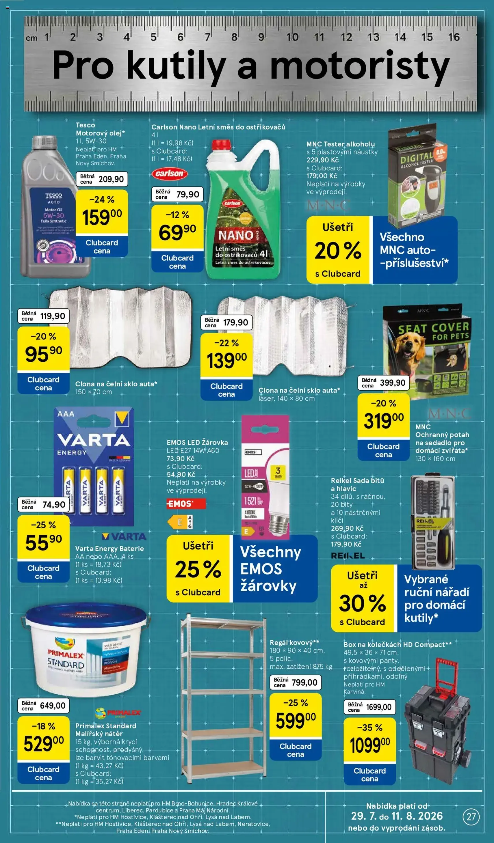Tesco leták - Hypermarket - platný leták od 29.07.2026 strana 27 z 29