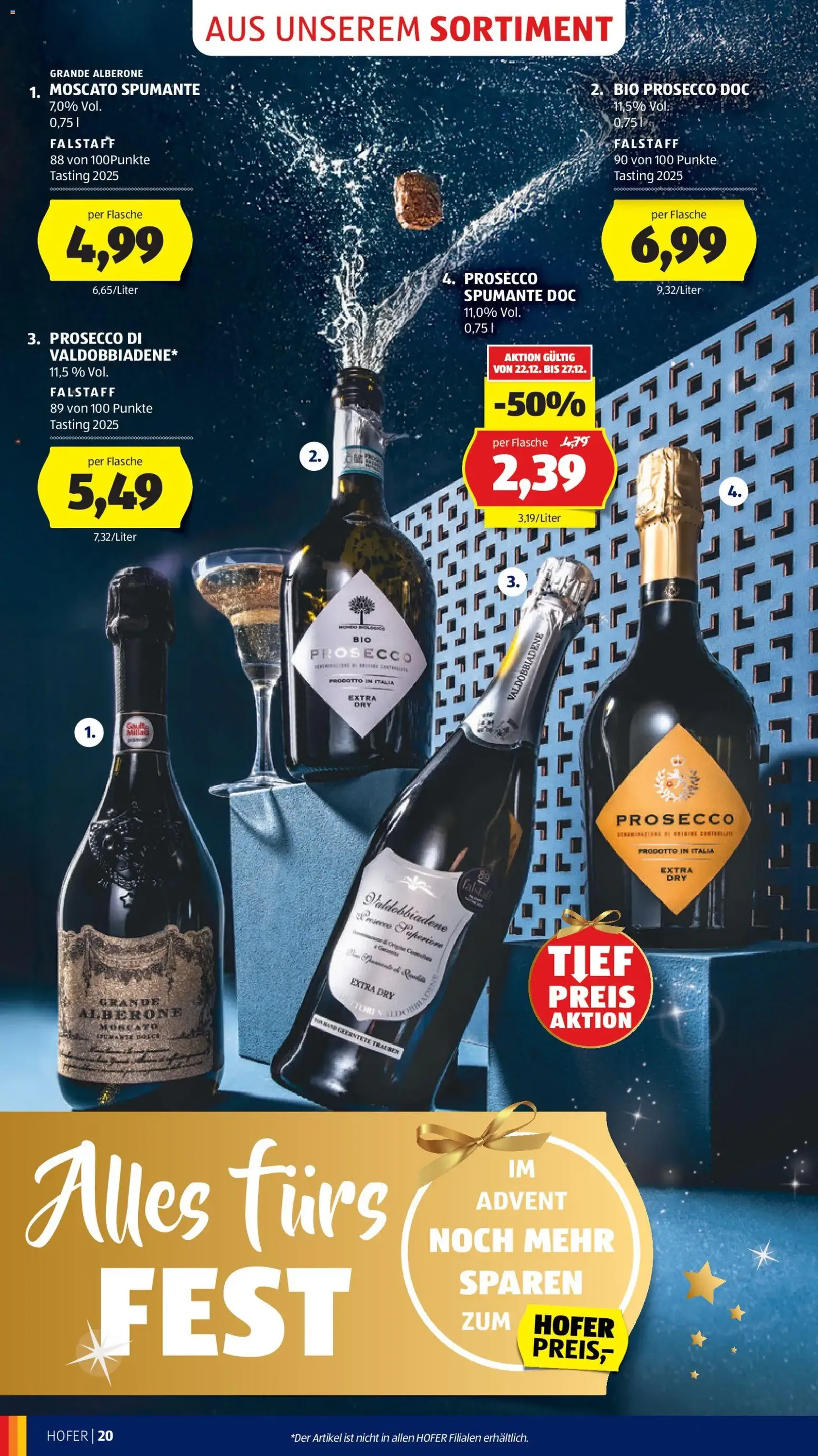 Hofer Flugblatt - Gültiger Prospekt ab 19.12.2025, Seite 26 von insgesamt 41