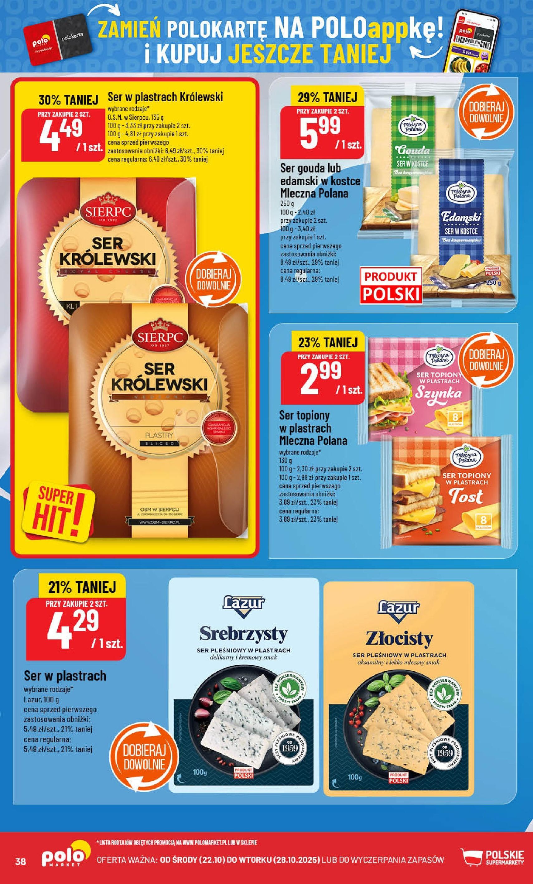 POLOmarket Gazetka - ważny gazetka od 22.10.2025 strona 38 z 76 POLOmarket Gazetka - ważny gazetka od 22.10.2025 strona 38 z 76