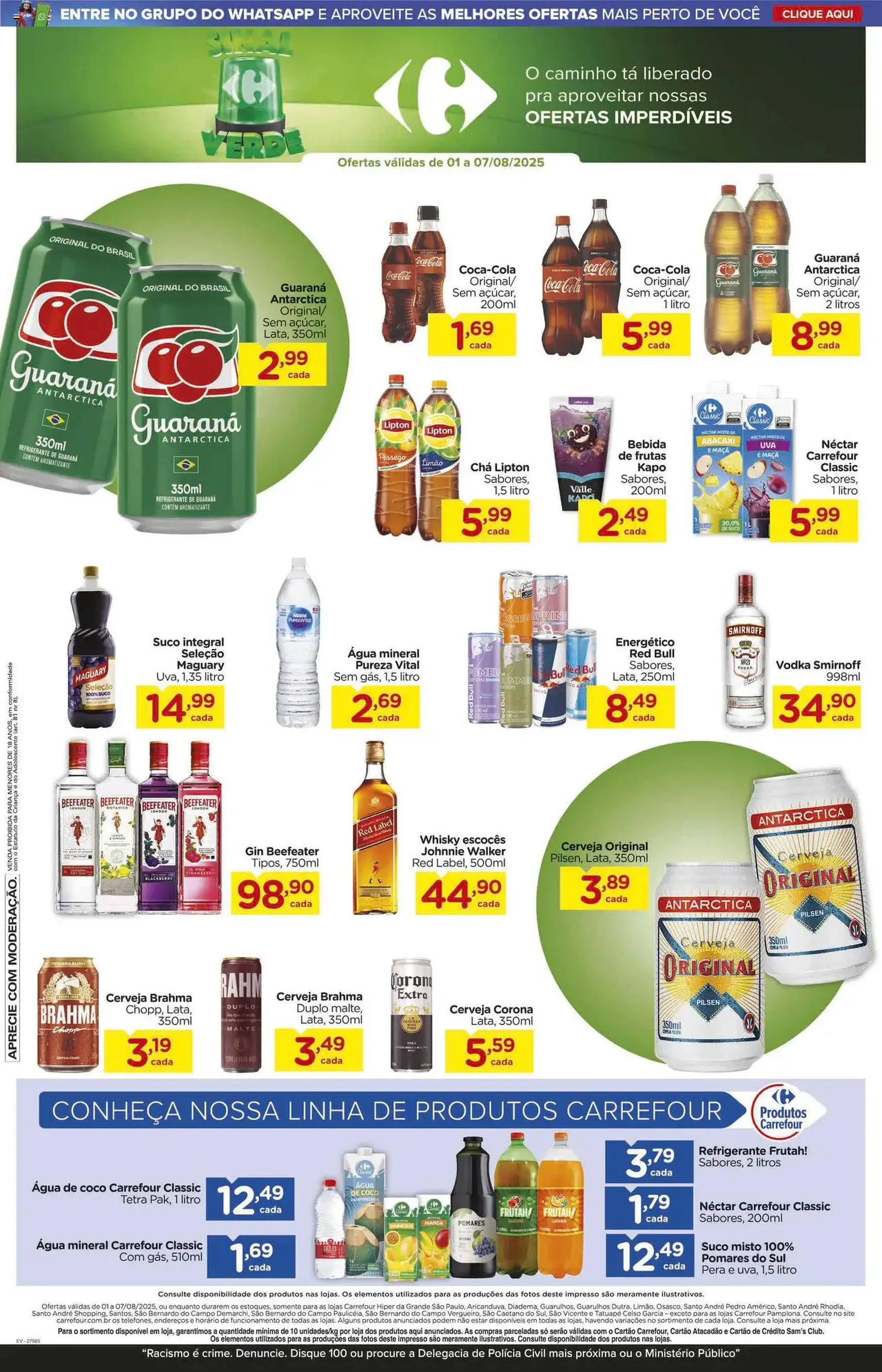 Carrefour - Ofertas da semana - folheto válido a partir de 01/08/2025 página 11 de 17 Carrefour - Ofertas da semana - folheto válido a partir de 01/08/2025 página 11 de 17