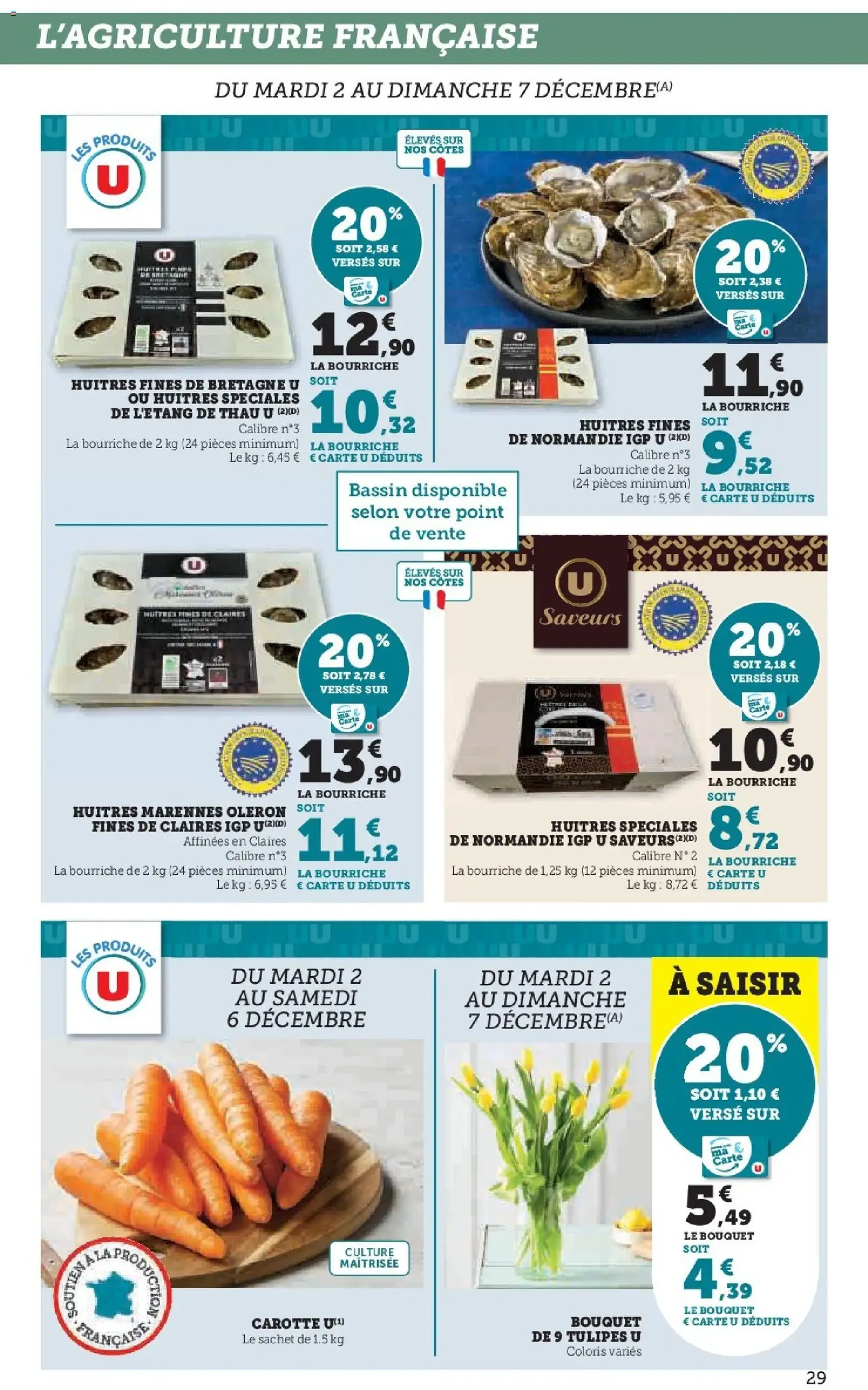 Super U - Les prix bas de la semaine - brochure valable à partir du 02/12/2025, page 29 sur 40