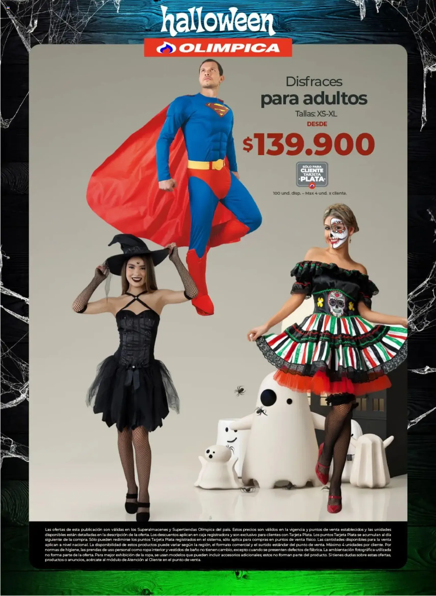 Olímpica - Disfraces para Halloween - folleto válido desde 01/10/2025 página 11 de 11 Olímpica - Disfraces para Halloween - folleto válido desde 01/10/2025 página 11 de 11