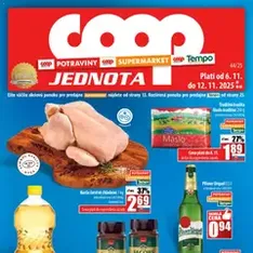COOP Jednota leták - náhľad letáku platný od 06.11.2025